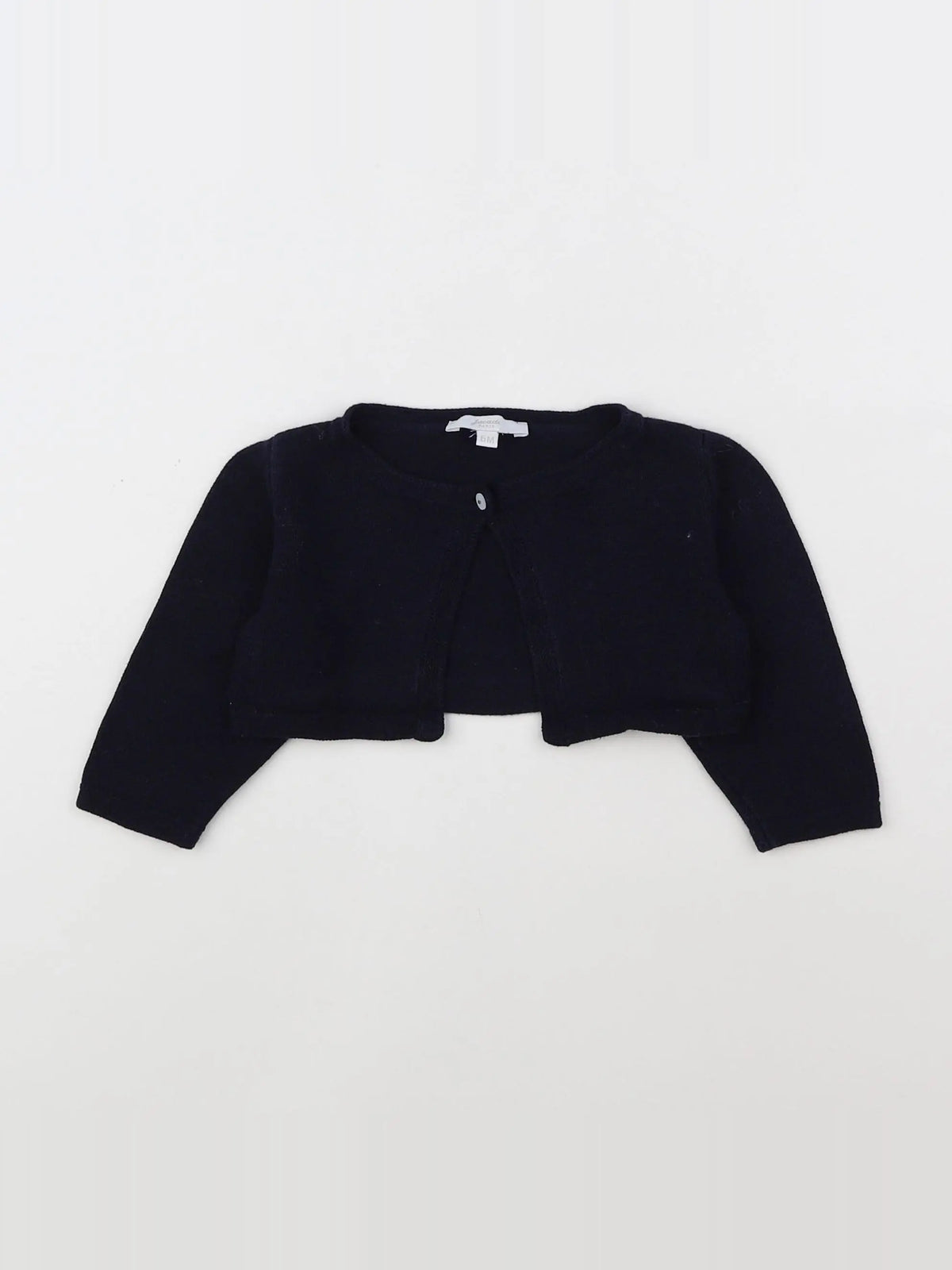 Jacadi - gilet bleu - 6 mois