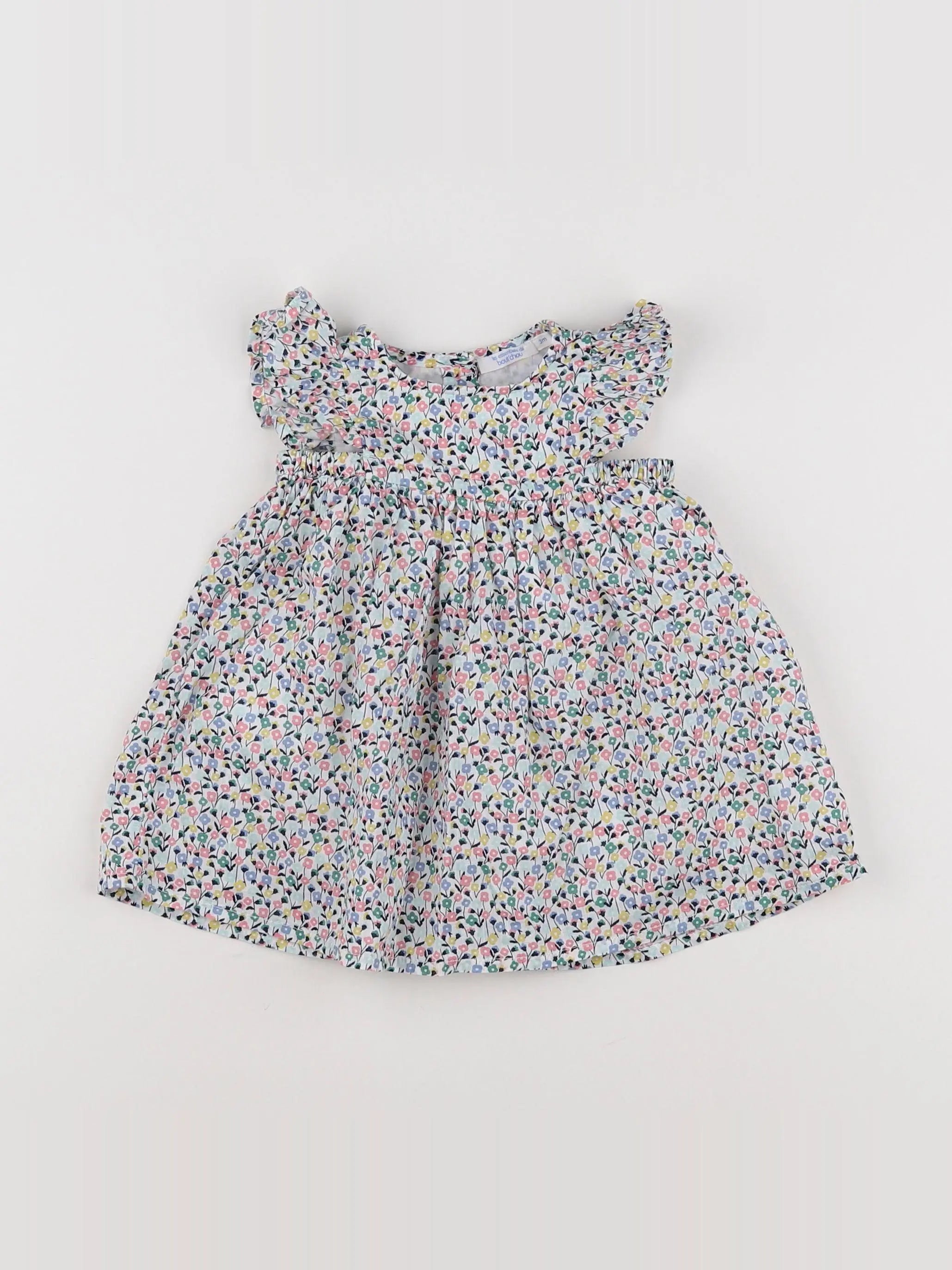 Boutchou - robe bleu - 3 mois