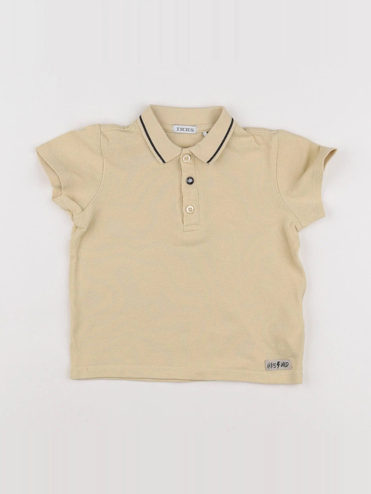 IKKS - polo taupe - 18 mois