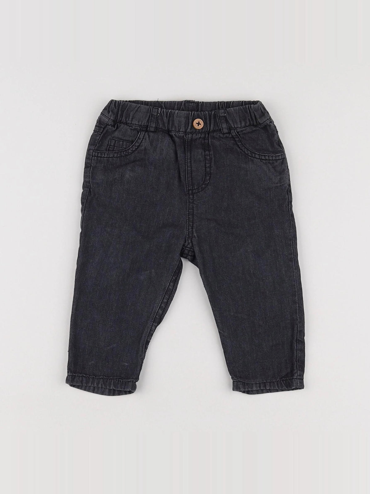 Natalys - jean gris - 6 mois