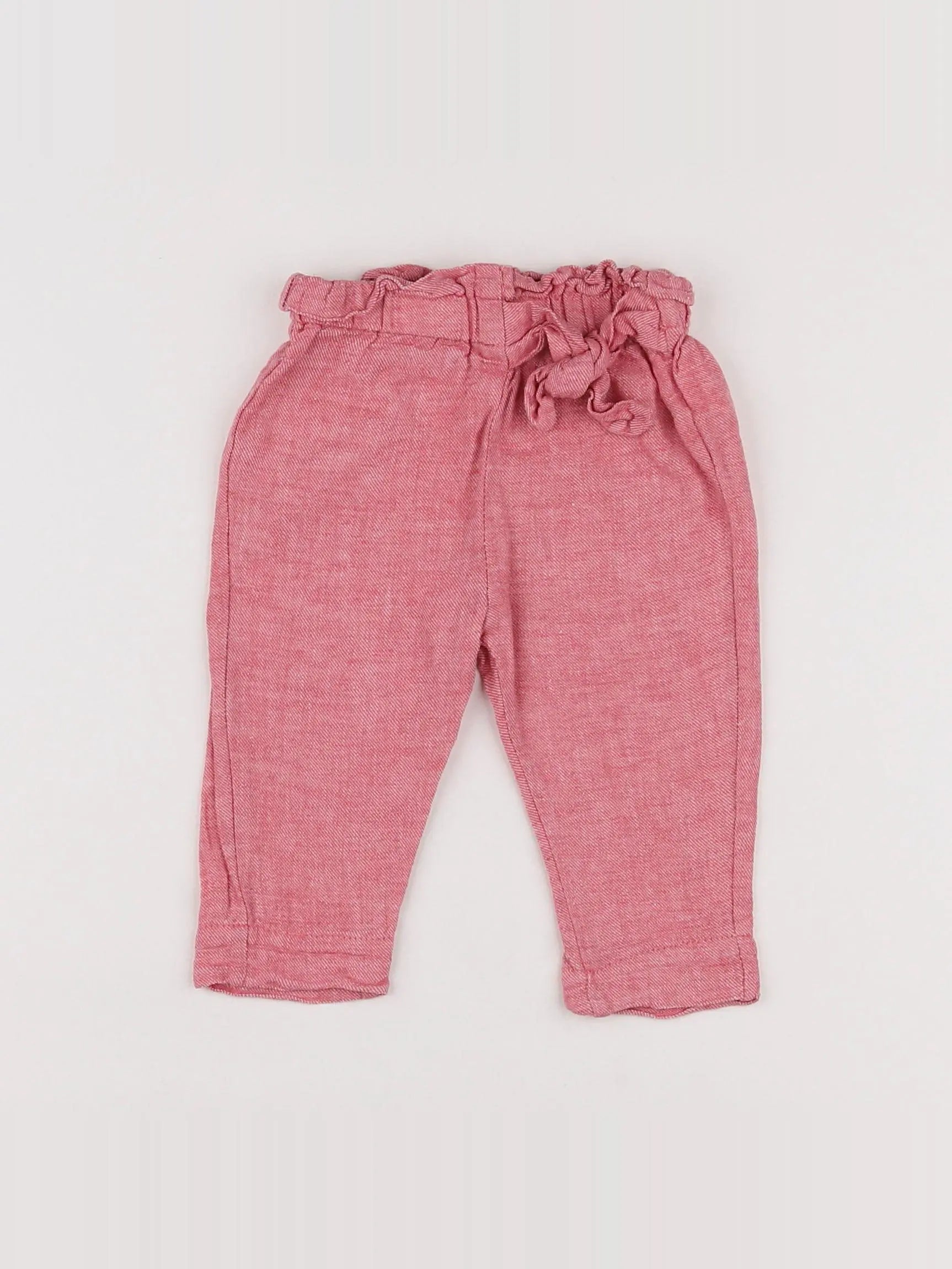 Vertbaudet - pantalon rose - 6 mois