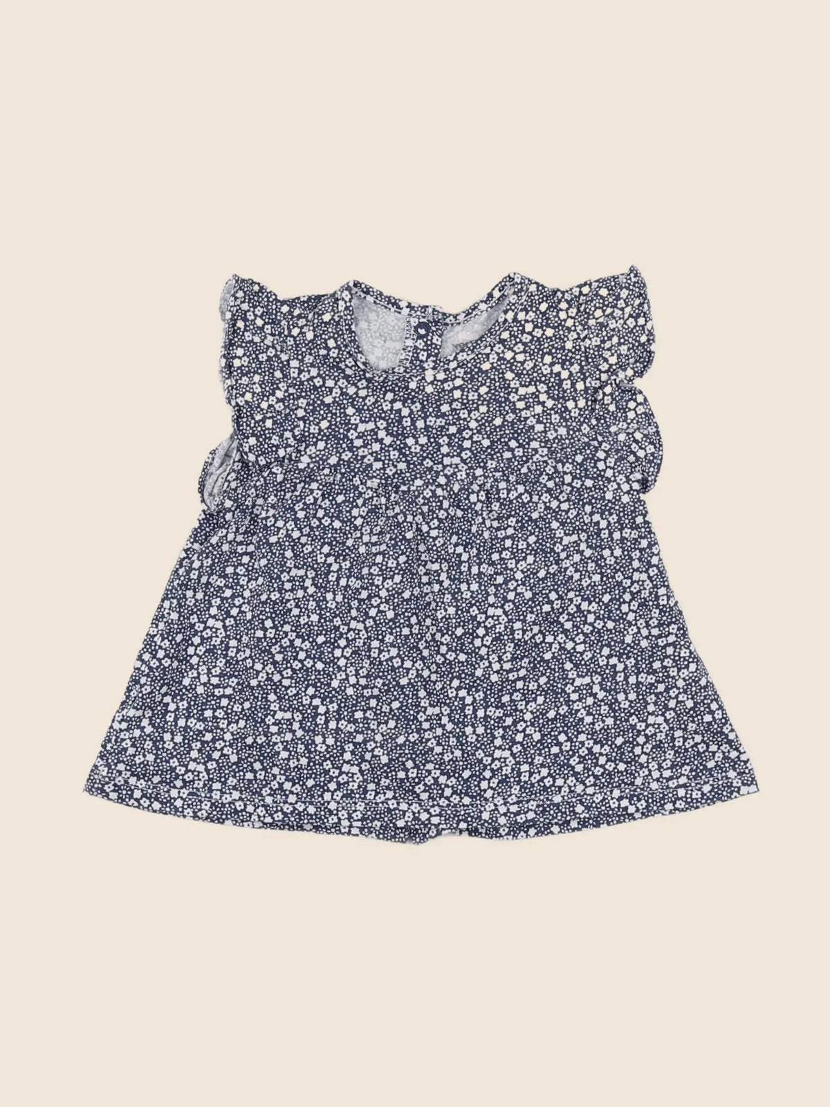 Vertbaudet - tee-shirt bleu - 6 mois