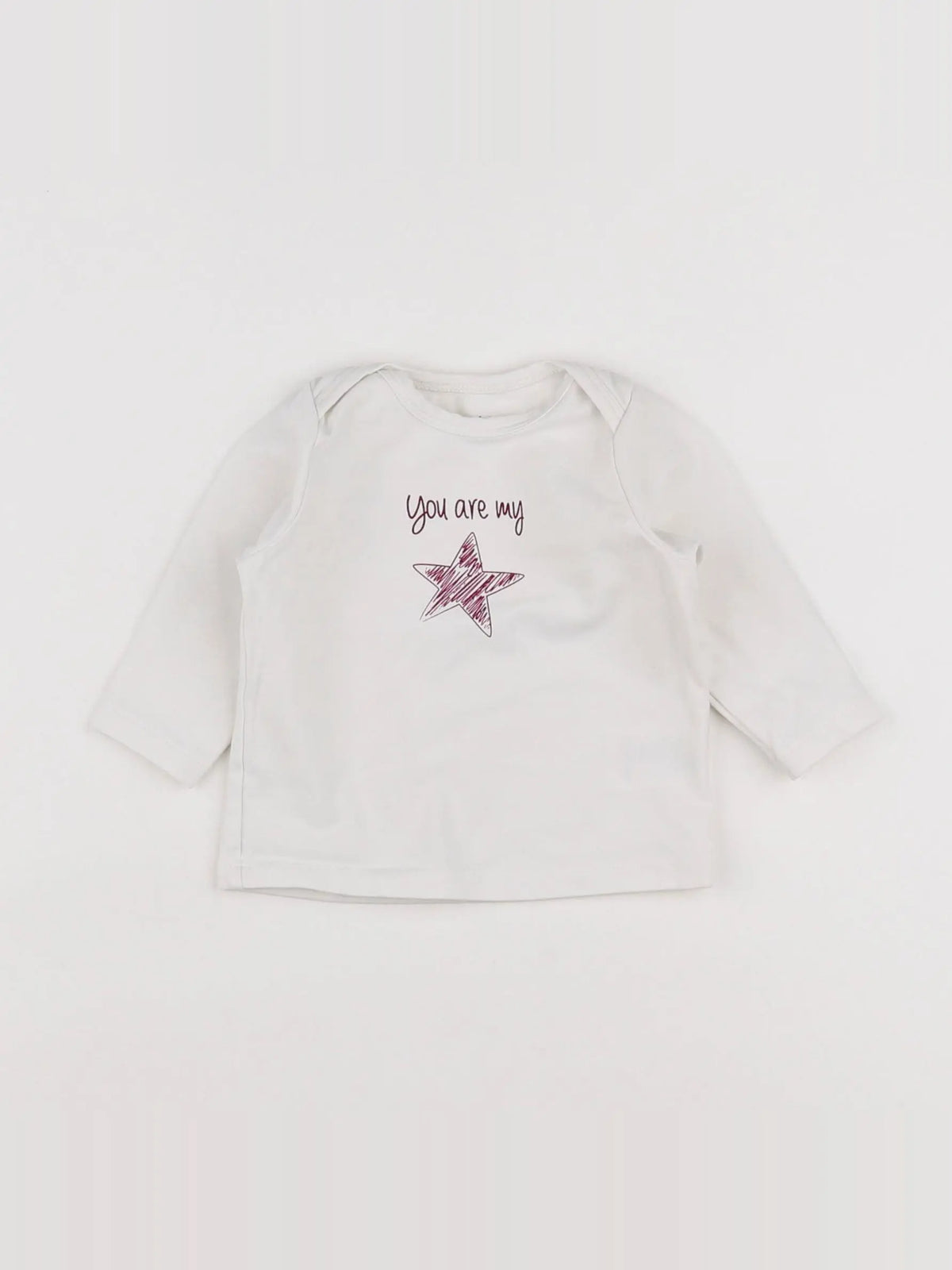 Noukie's - tee-shirt blanc - 3 mois