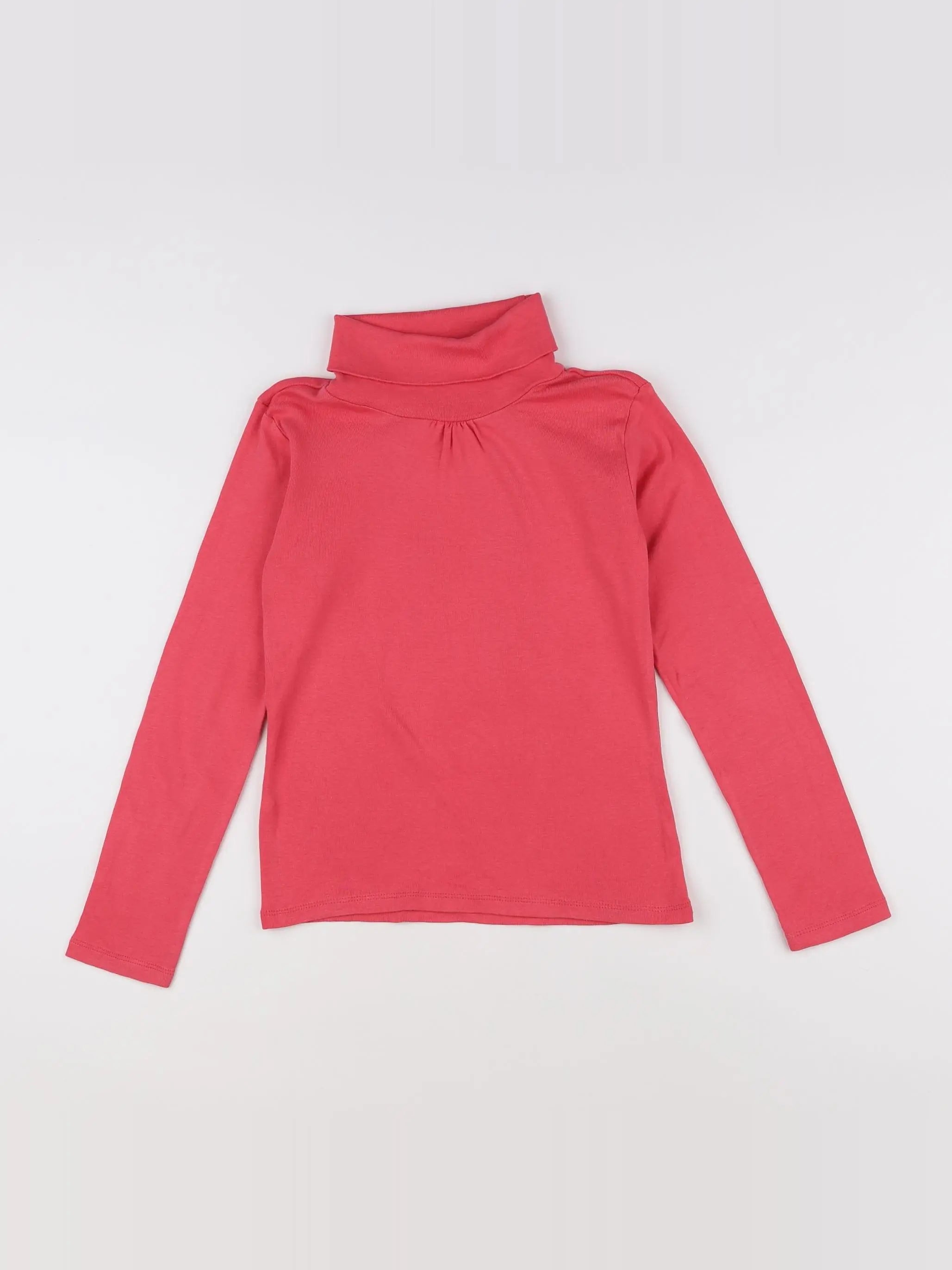 Vertbaudet - sous-pull rose - 10 ans