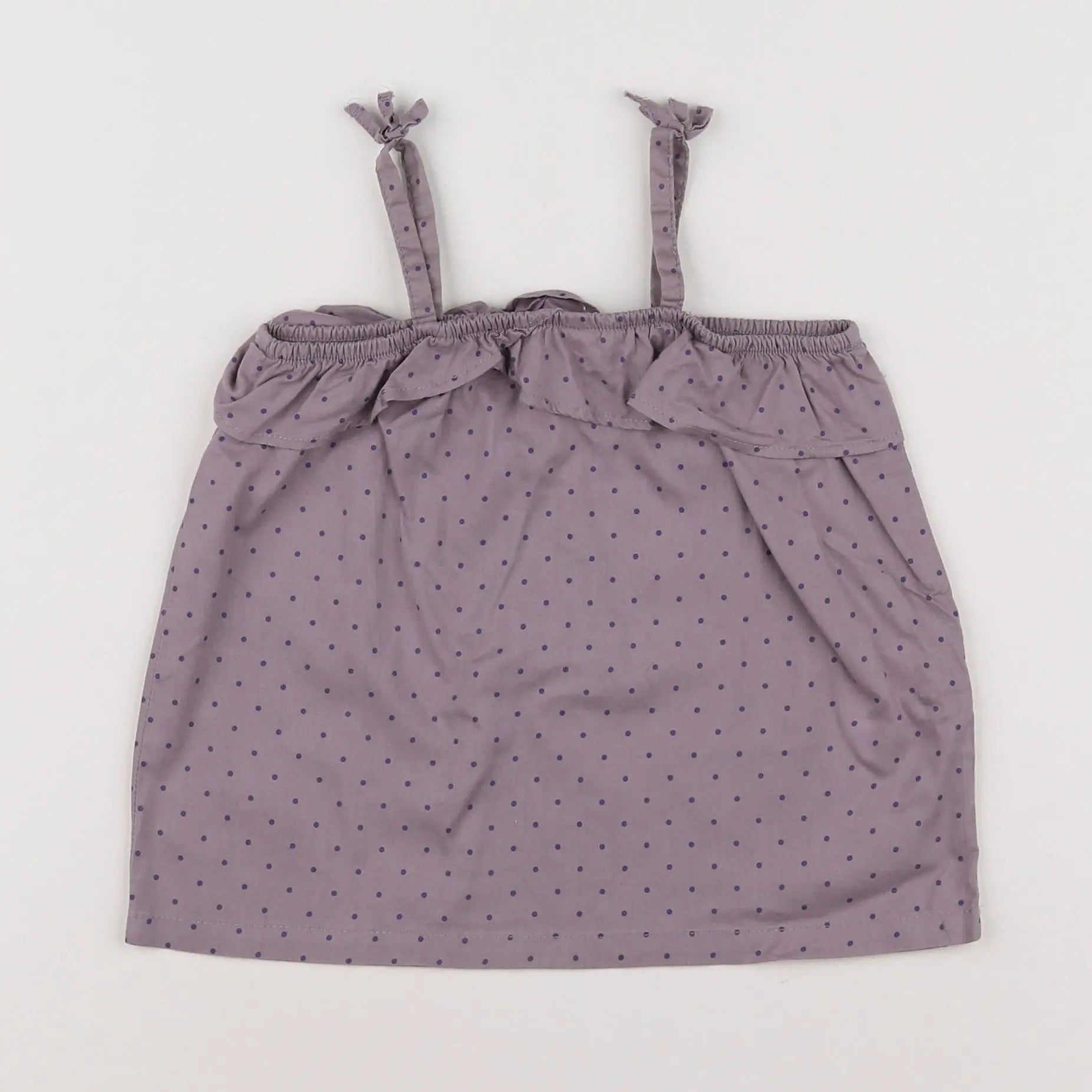Vertbaudet - blouse violet - 2 ans