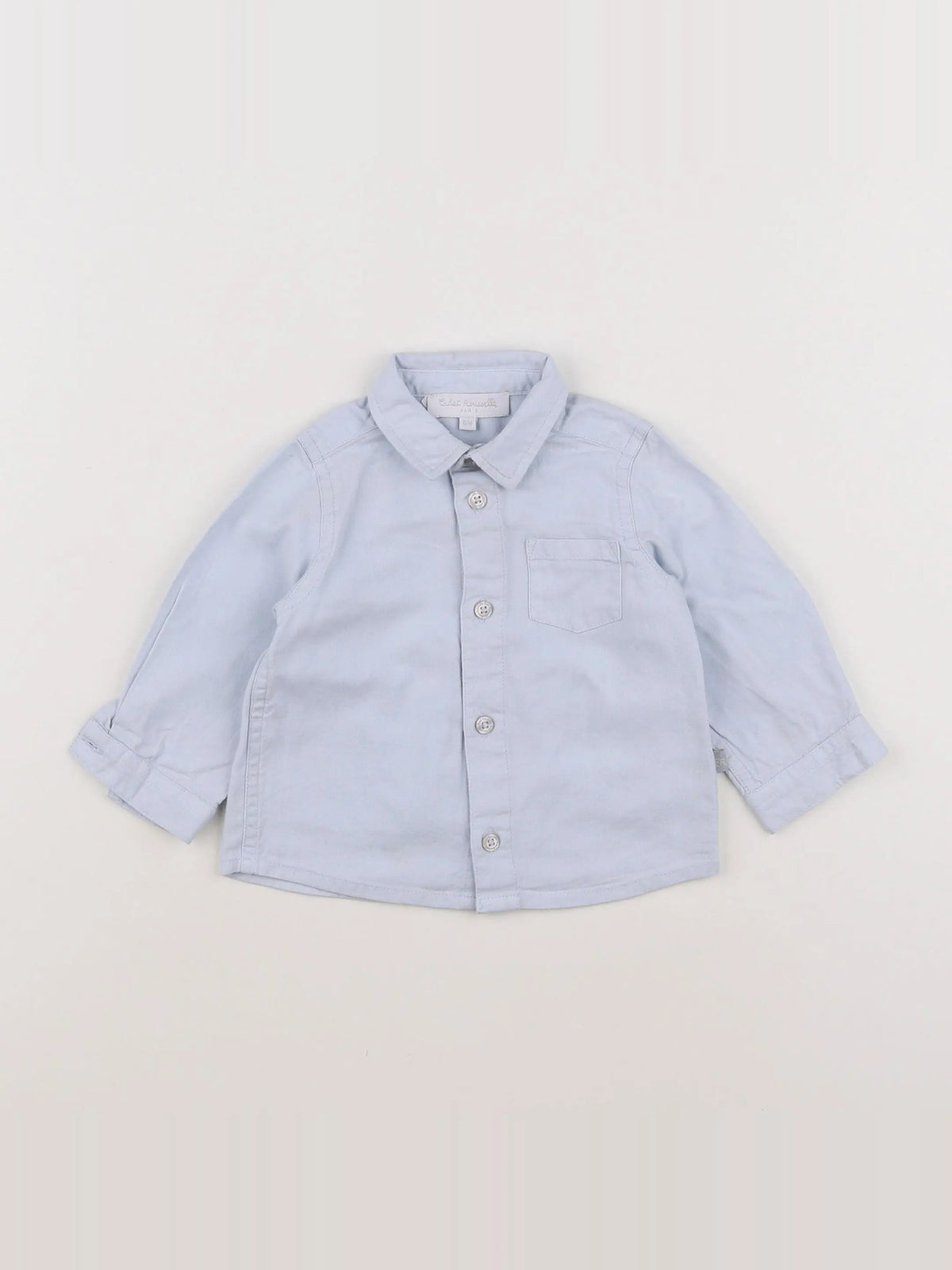 Cadet Rousselle - chemise bleu - 6 mois