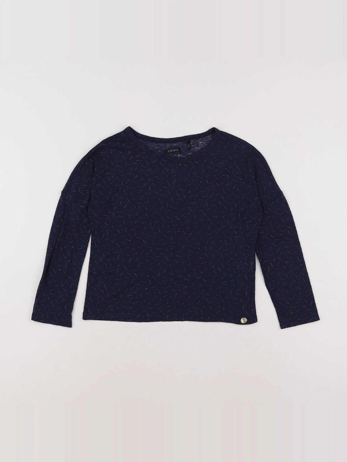 IKKS - tee-shirt bleu - 6 ans