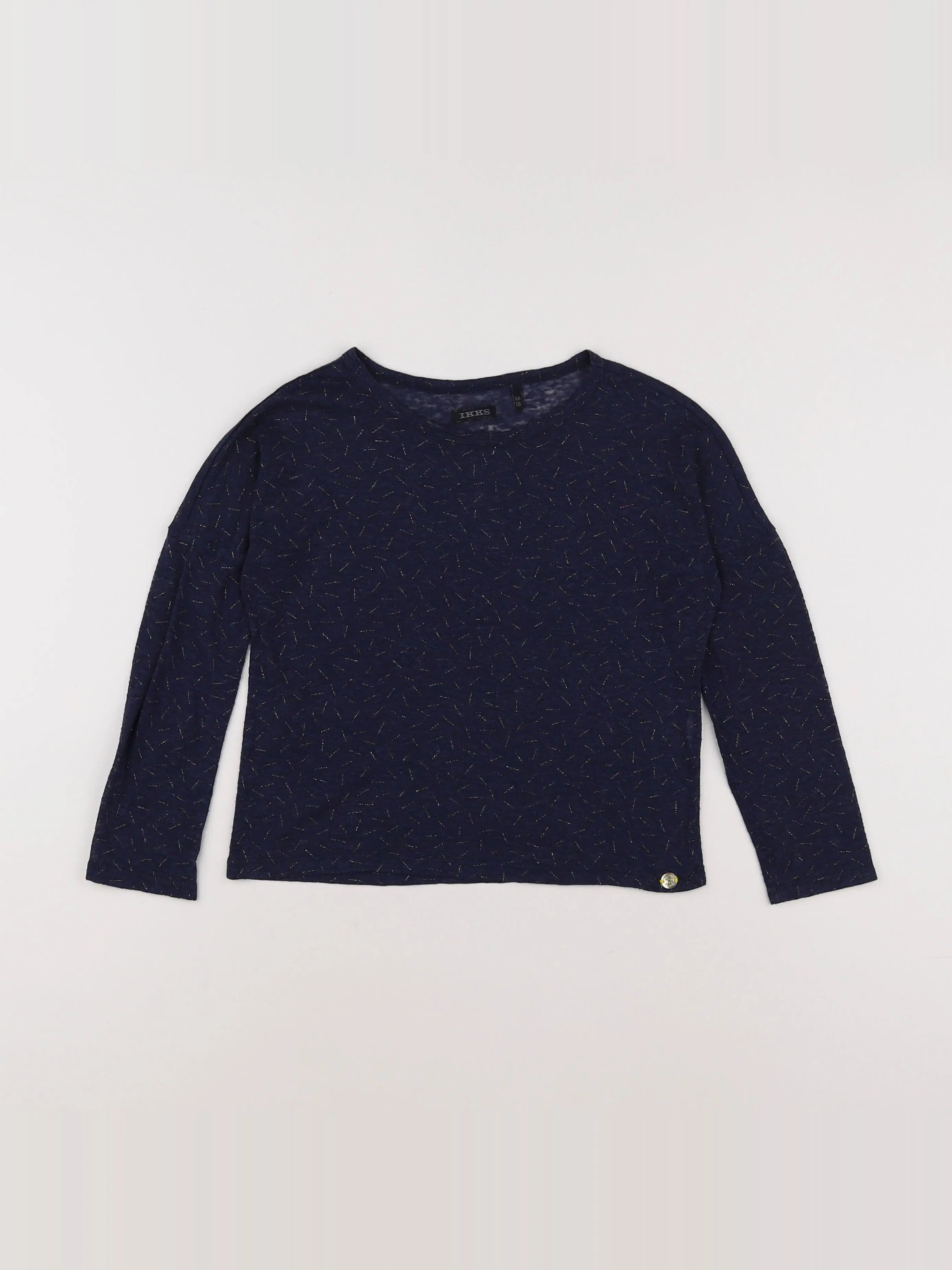 IKKS - tee-shirt bleu - 6 ans