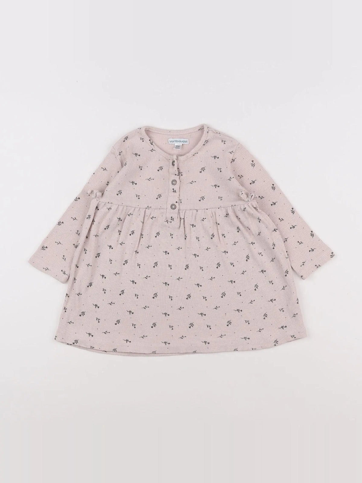 Vertbaudet - robe rose - 18 mois