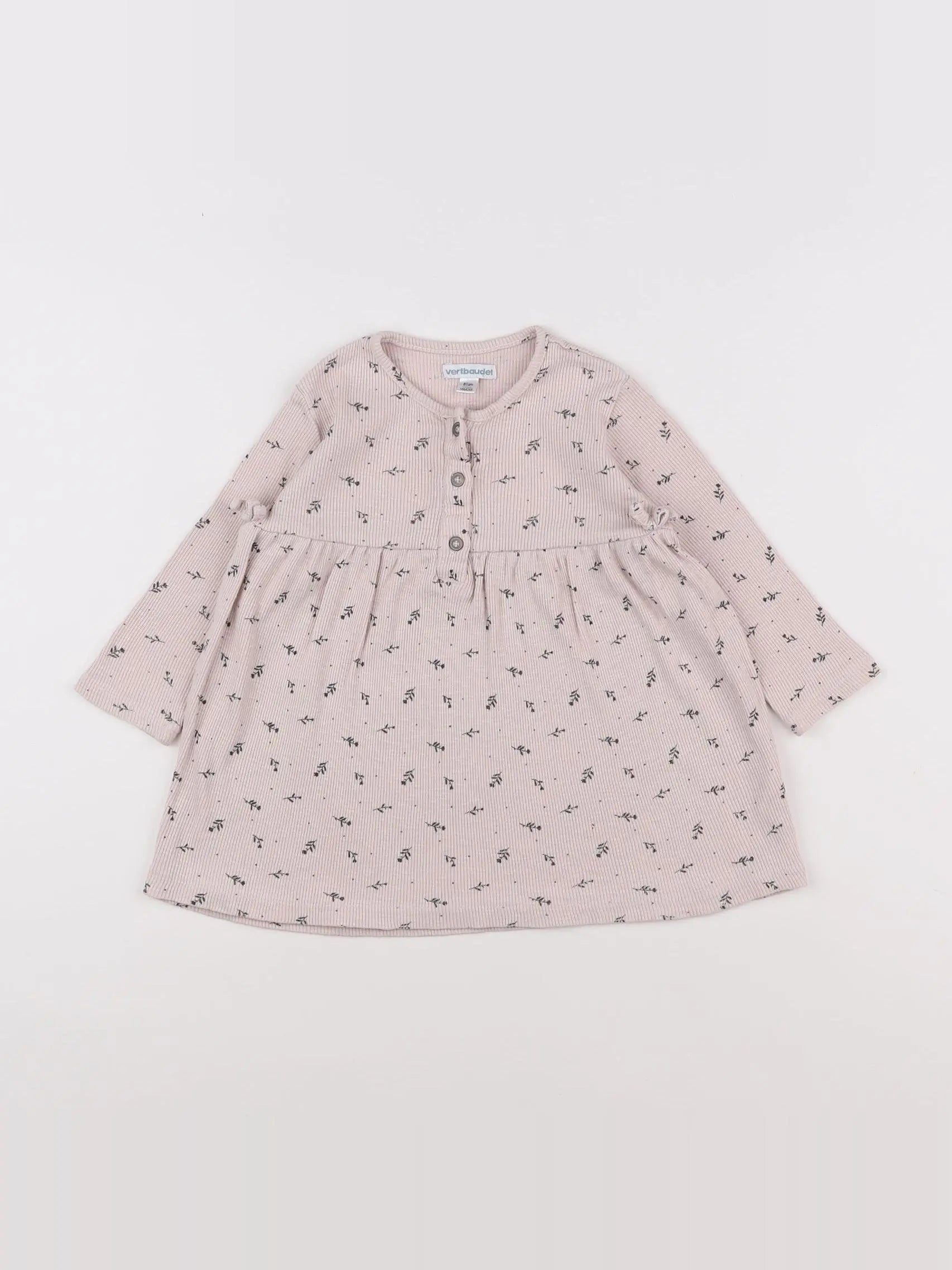 Vertbaudet - robe rose - 18 mois