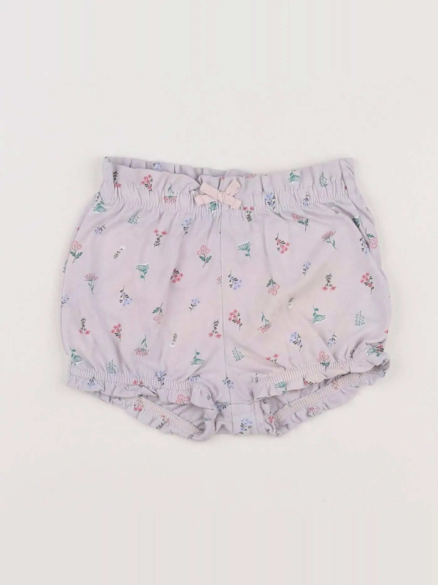 H&M - short rose - 12/18 mois