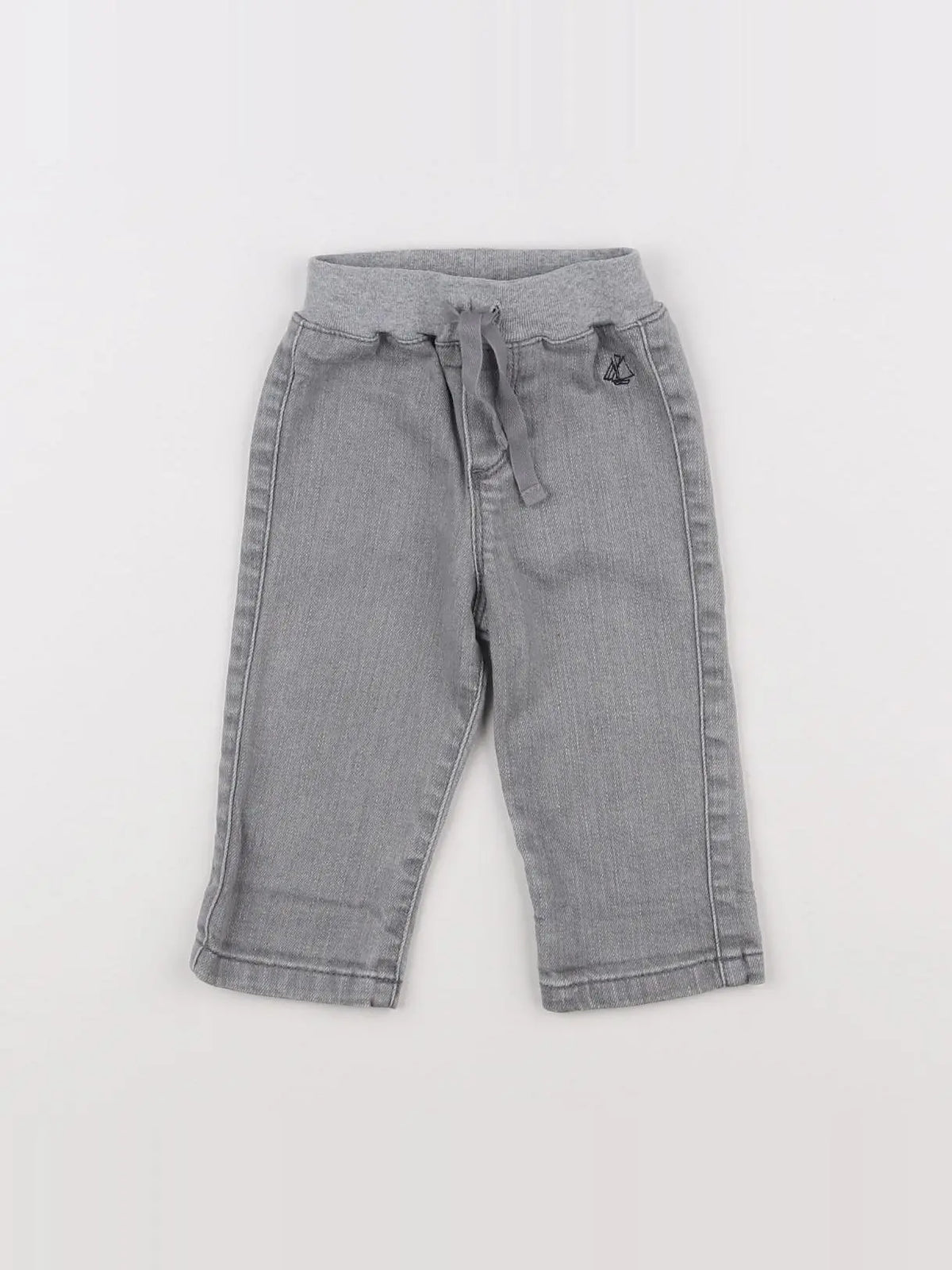 Petit Bateau - jean gris - 3 mois