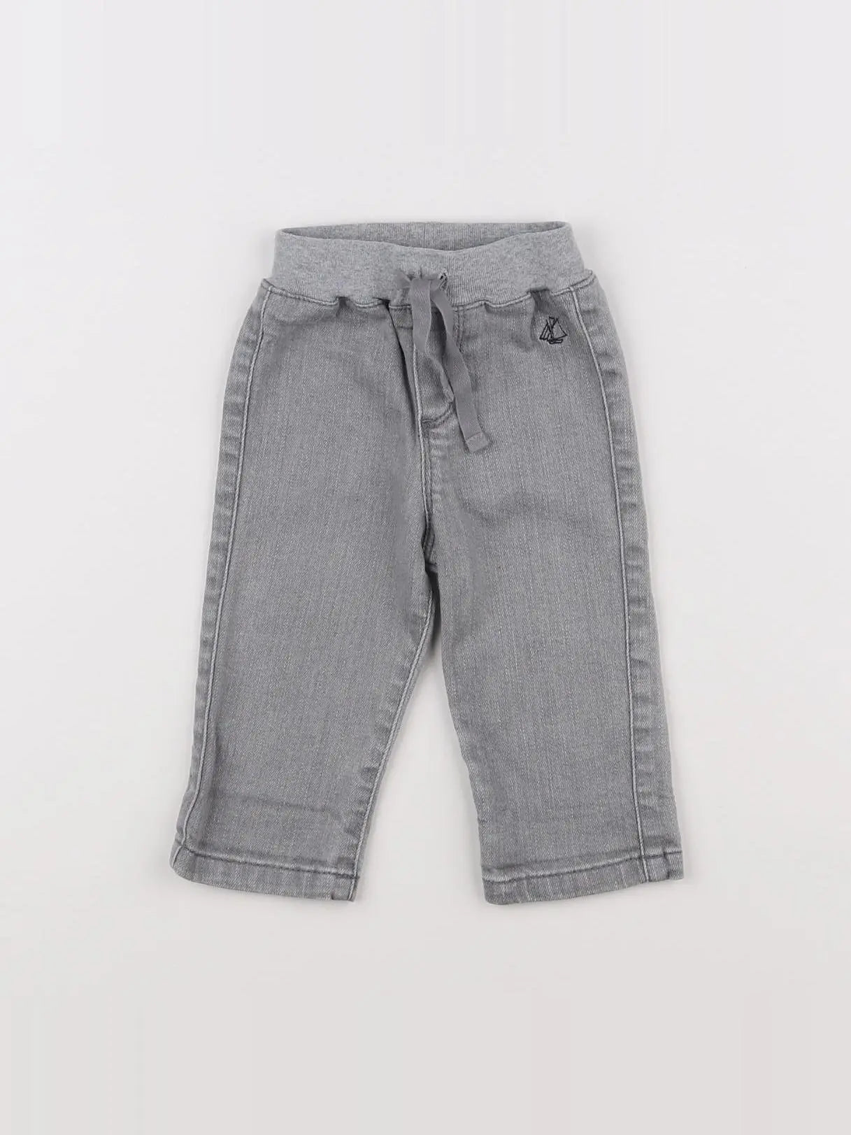 Petit Bateau - jean gris - 3 mois