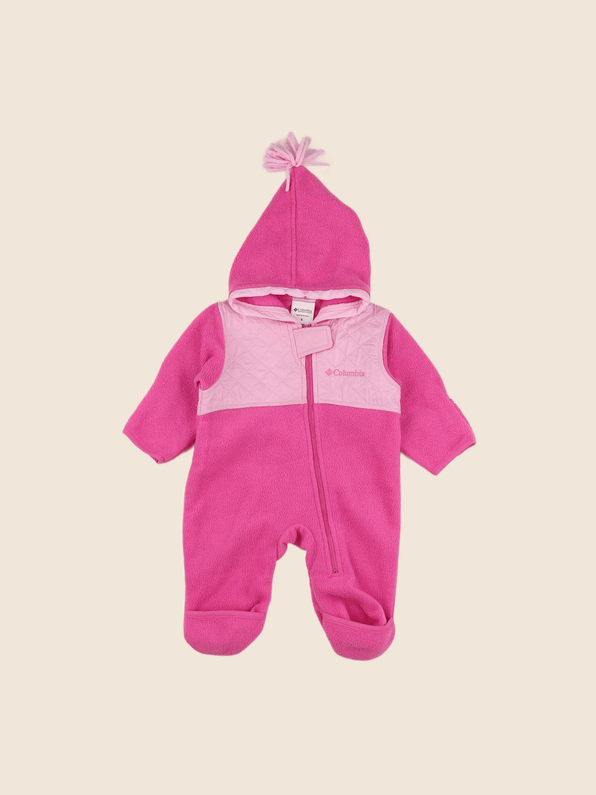 Columbia - combinaison rose - 6 mois