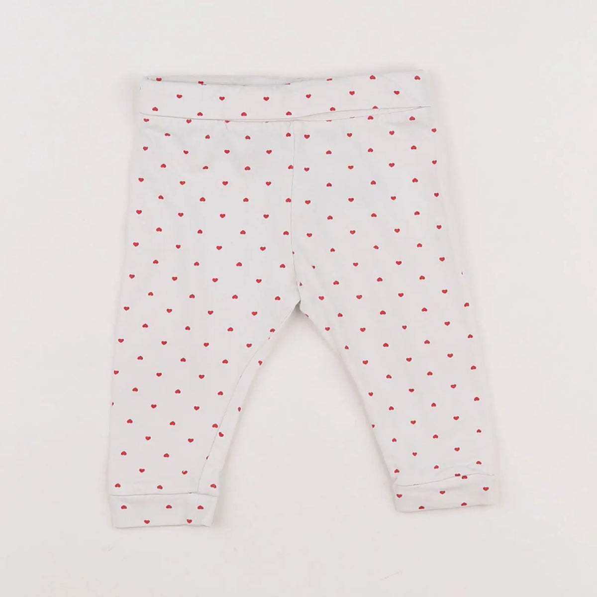 Vertbaudet - legging rouge - 6 mois