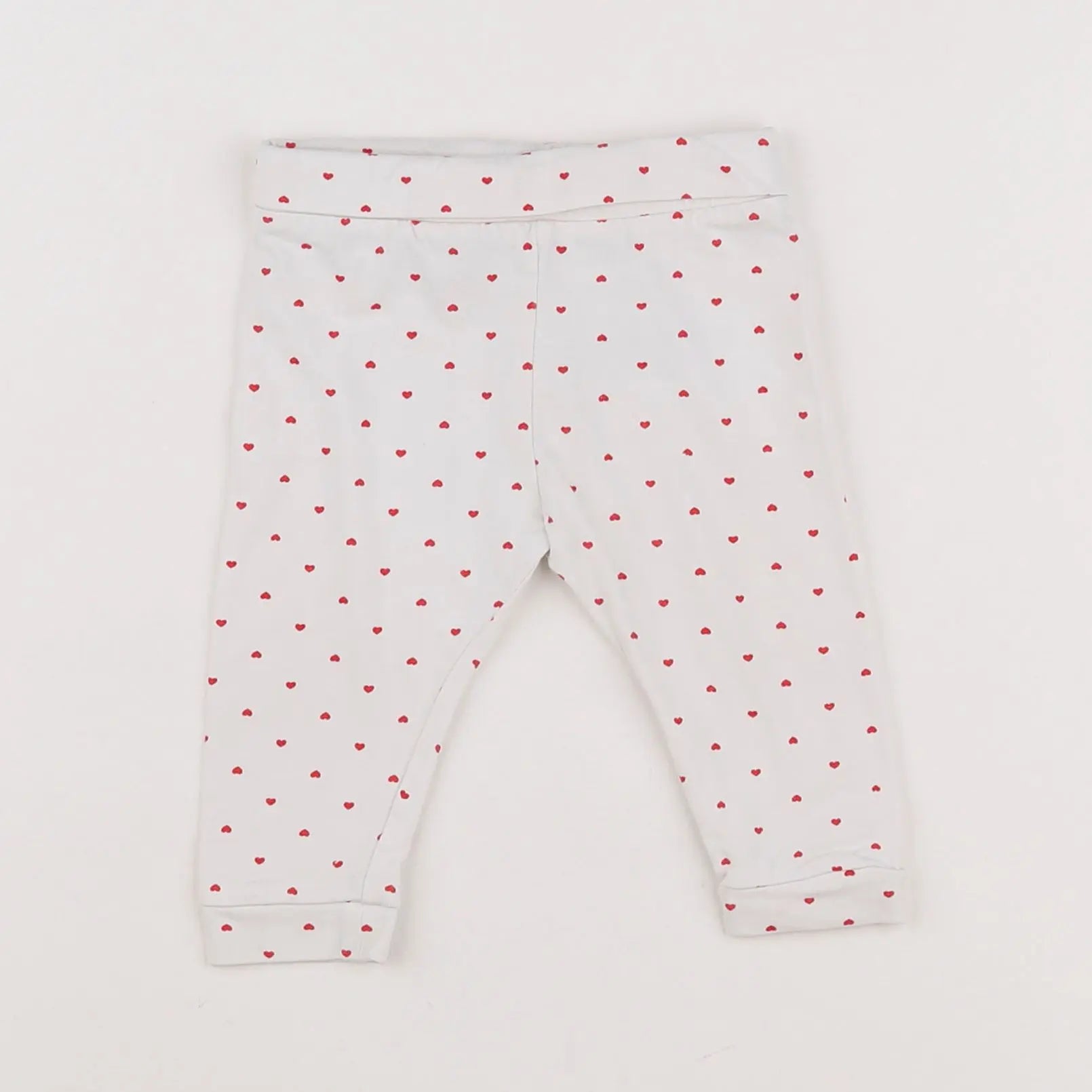 Vertbaudet - legging rouge - 6 mois
