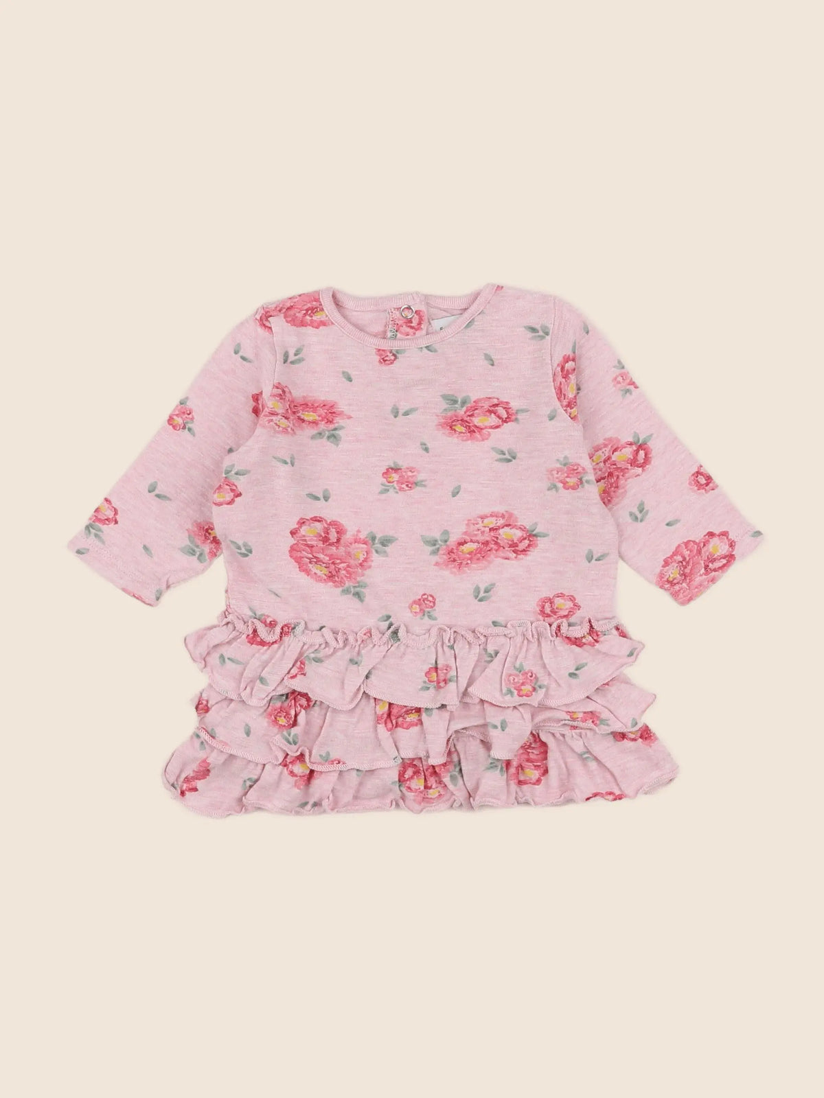 Petit Bateau - robe rose - 6 mois