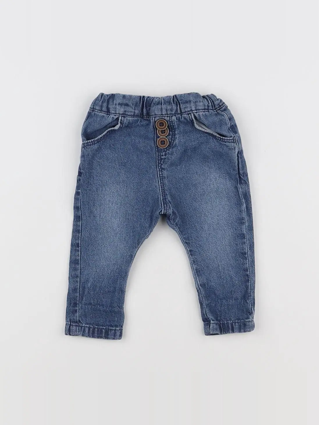 Tape à l'oeil - jegging bleu - 3 mois