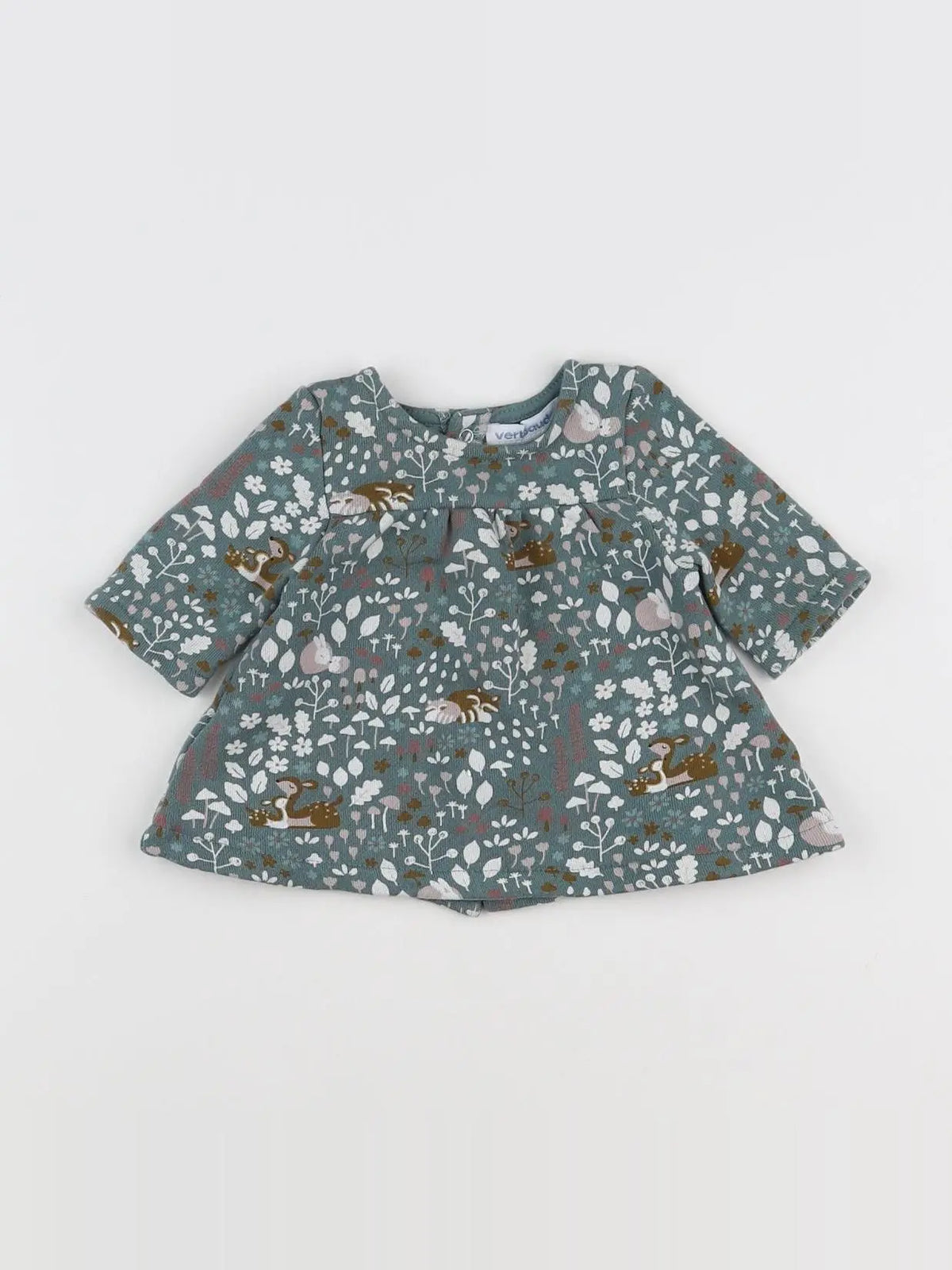 Vertbaudet - robe multicolore - 1 mois