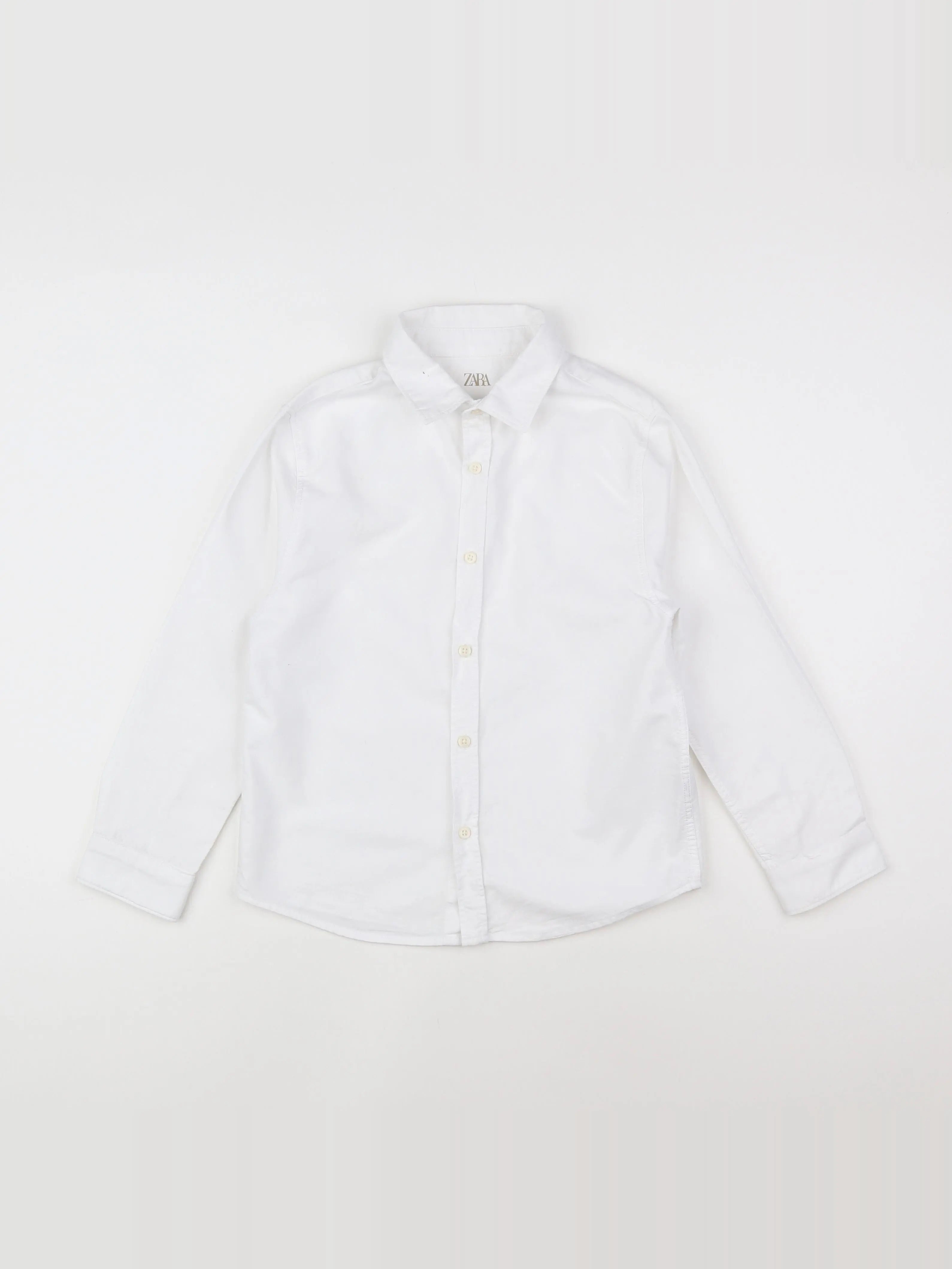 Zara - chemise blanc - 7 ans