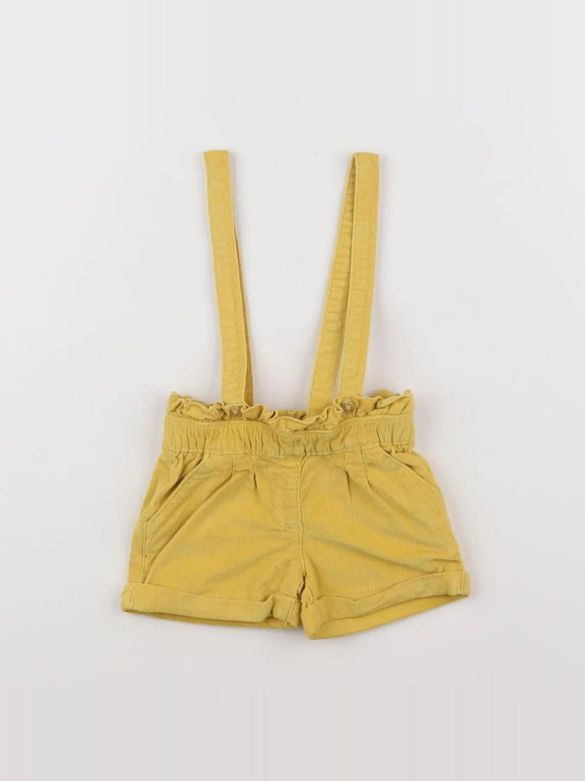 Tape à l'oeil - short jaune - 6 mois
