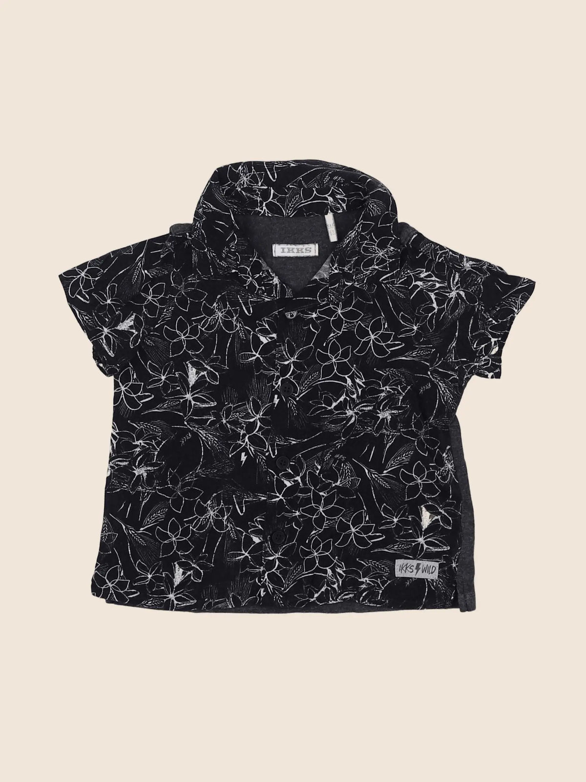IKKS - chemise noir - 6 mois