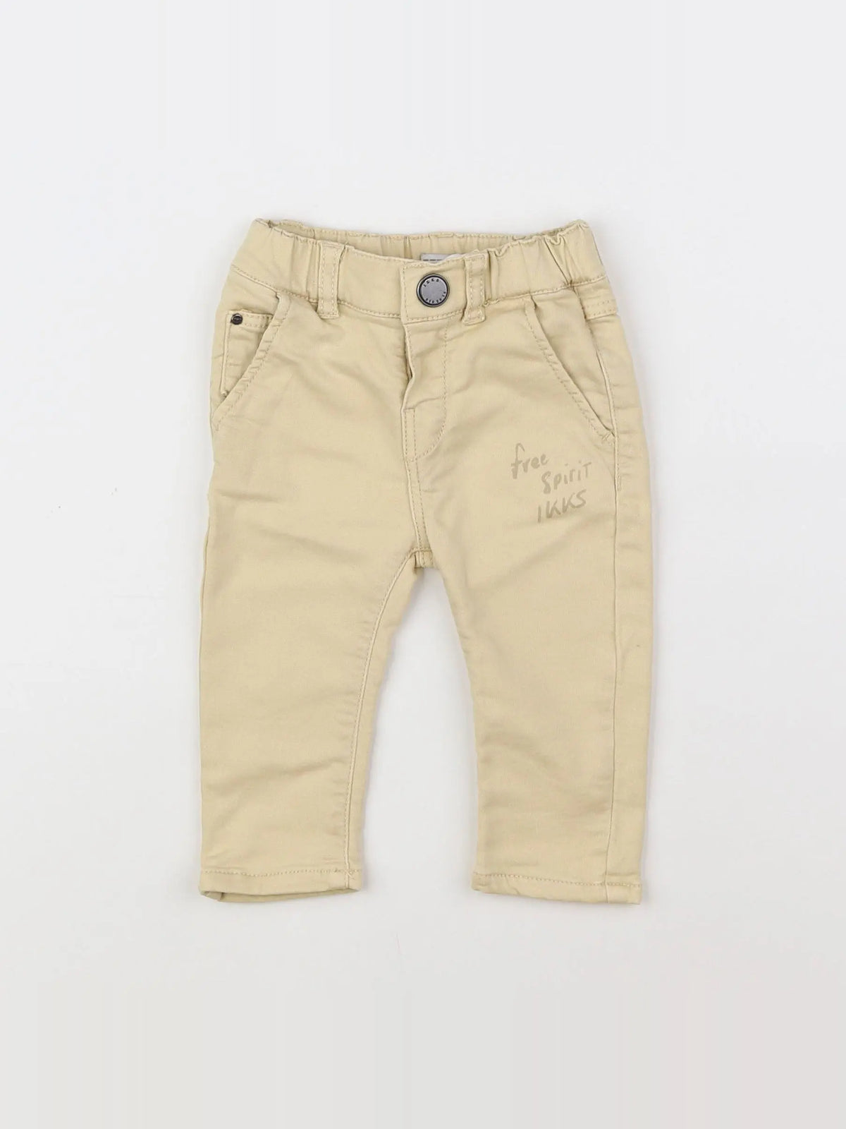 IKKS - pantalon beige - 6 mois