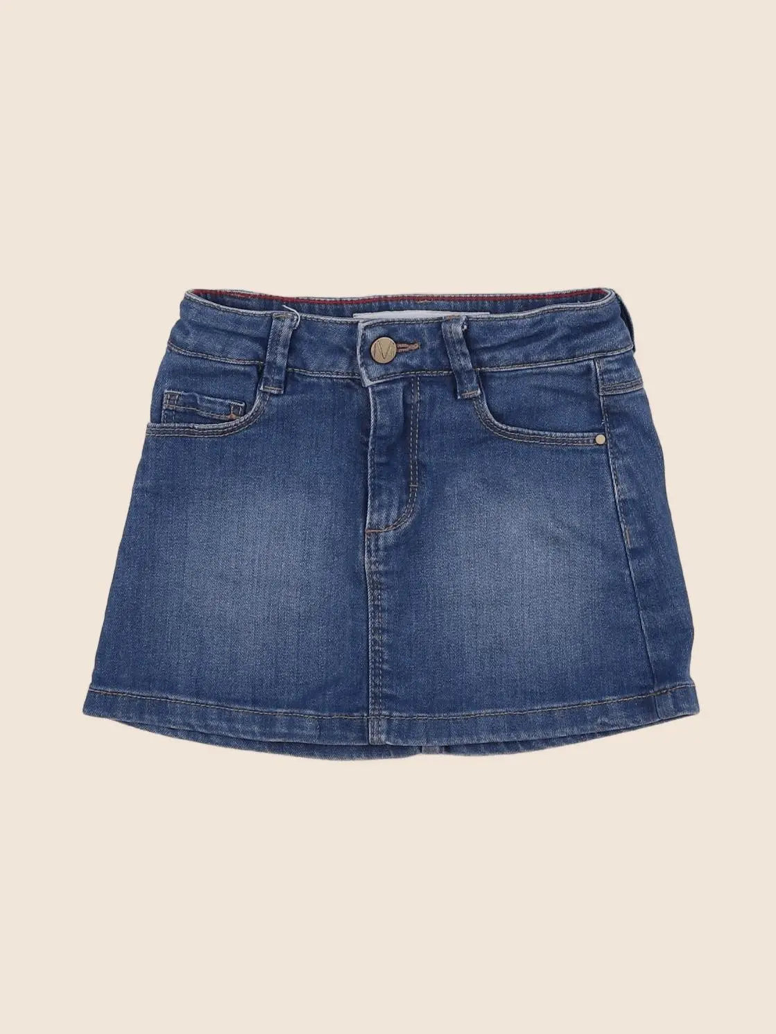 Monoprix - jupe bleu - 3 ans