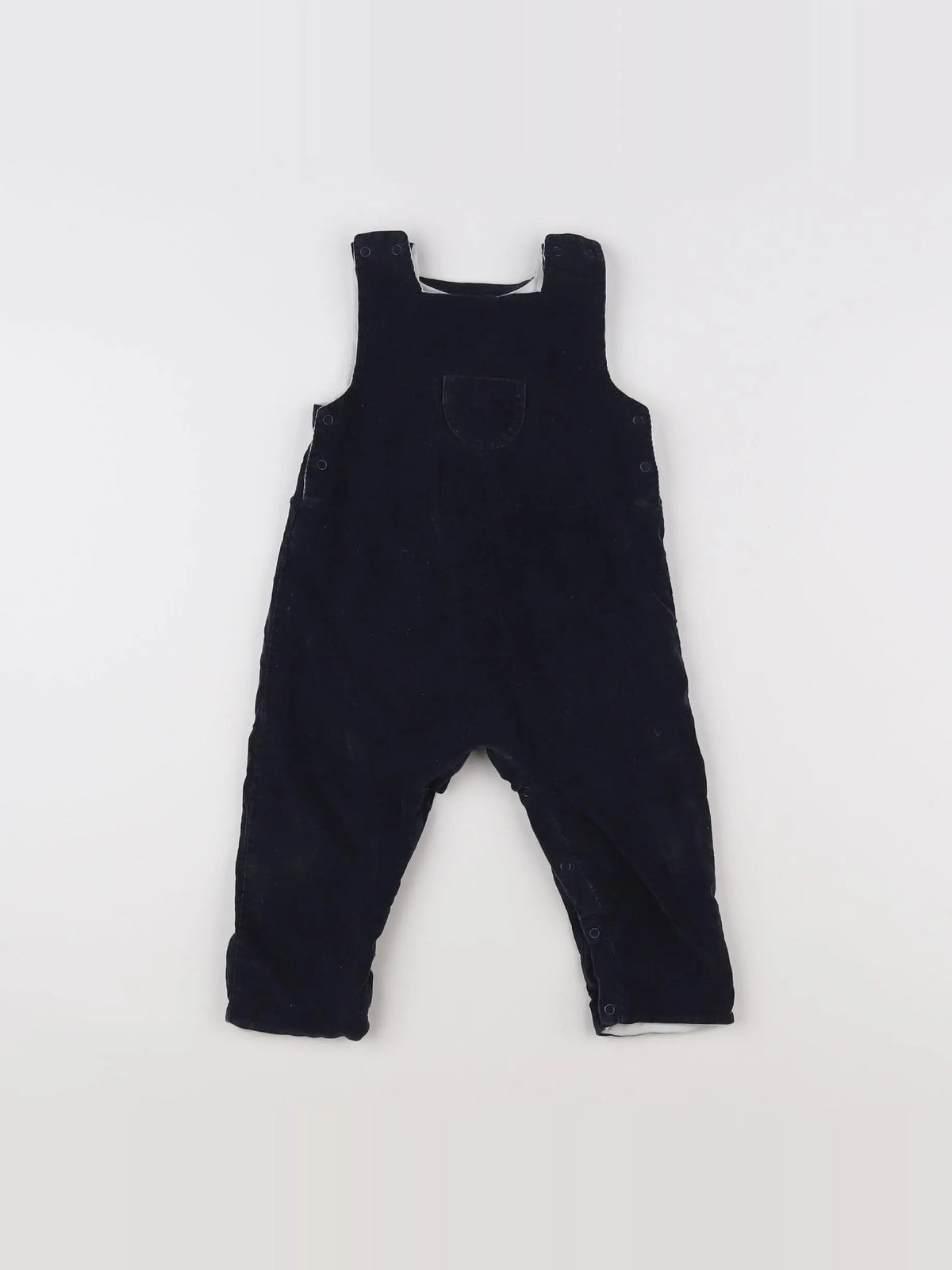 Petit Bateau - salopette bleu - 12 mois