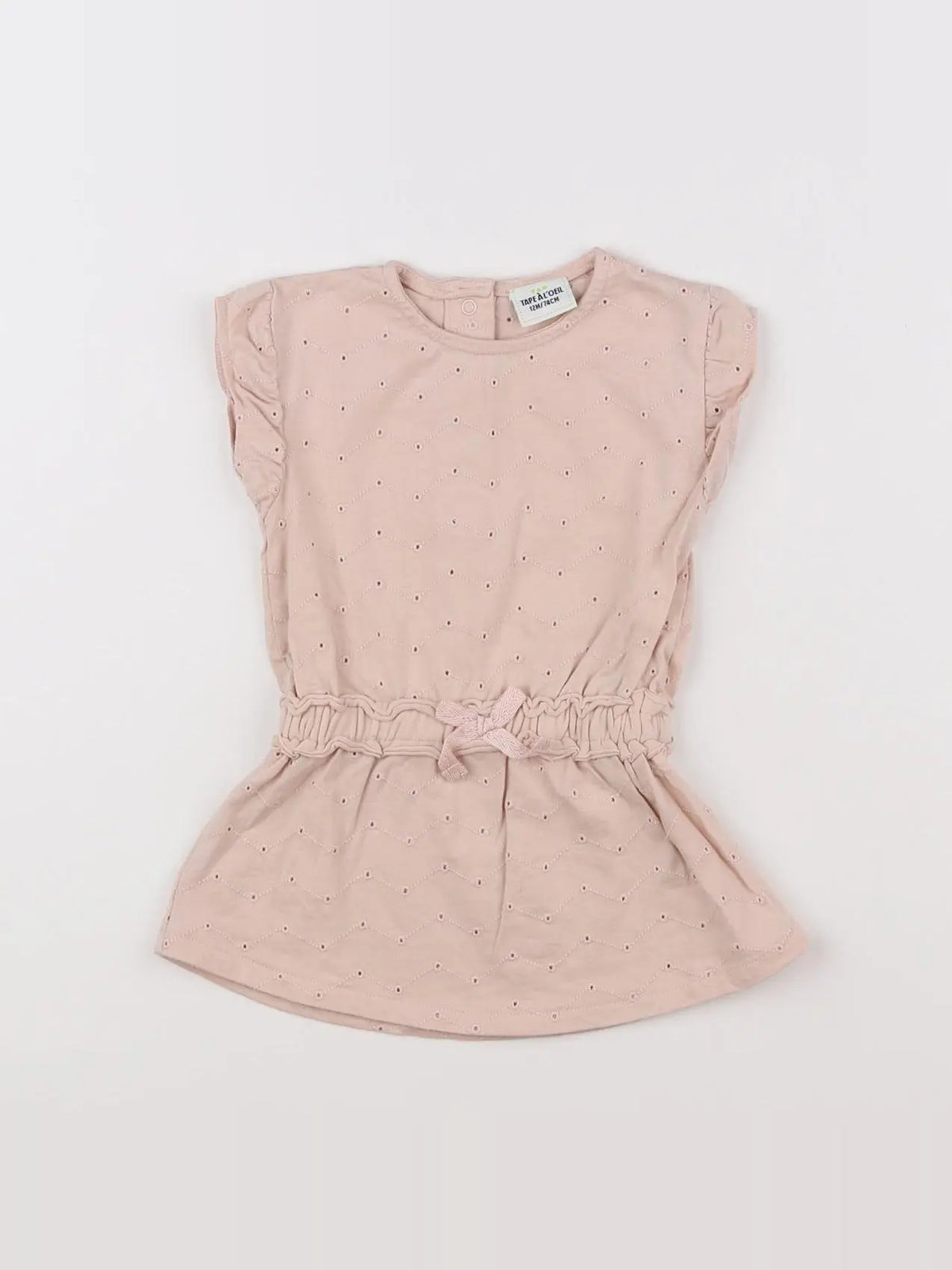 Tape à l'oeil - robe rose - 12 mois