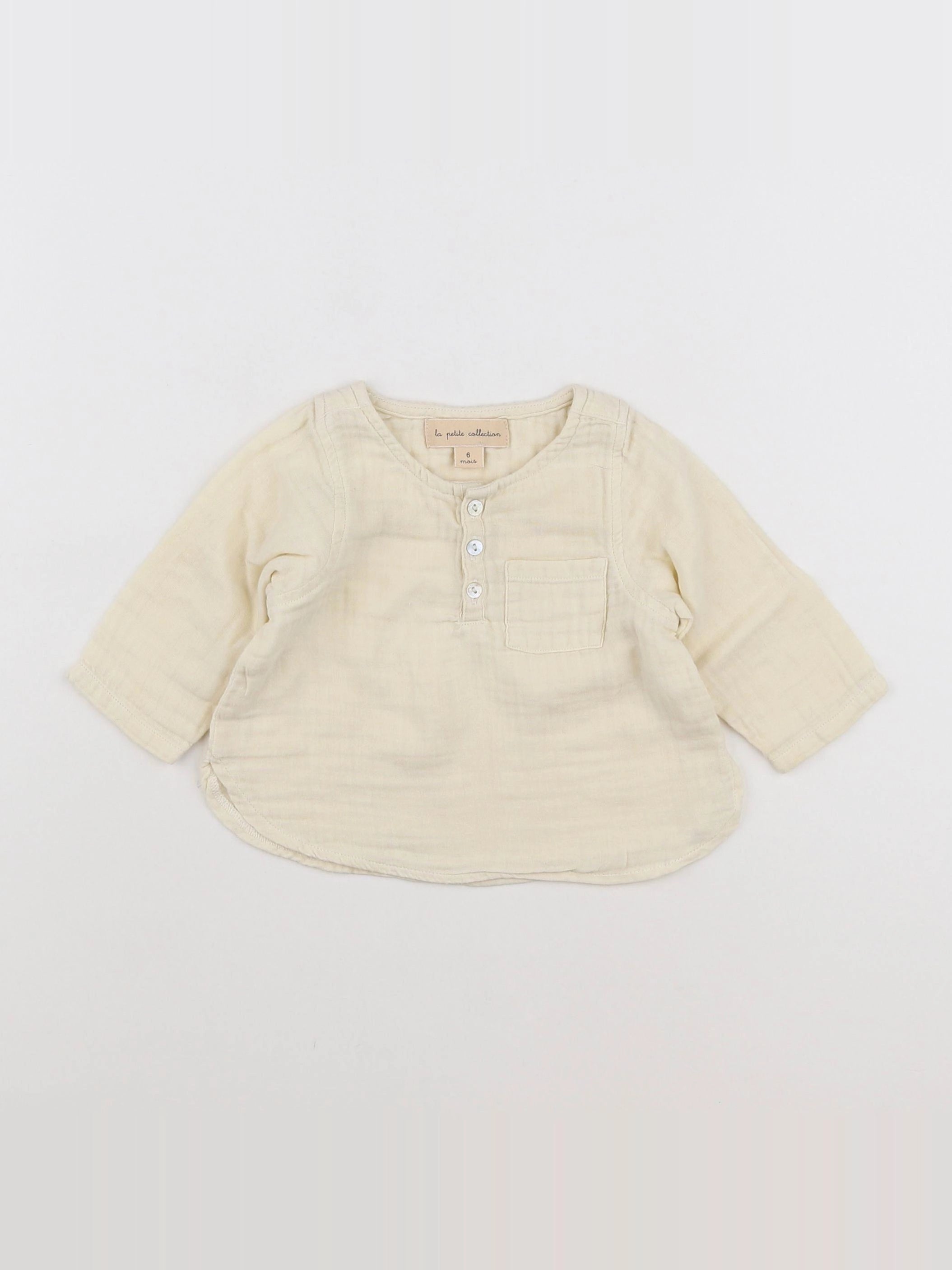 La Petite Collection - blouse beige - 6 mois