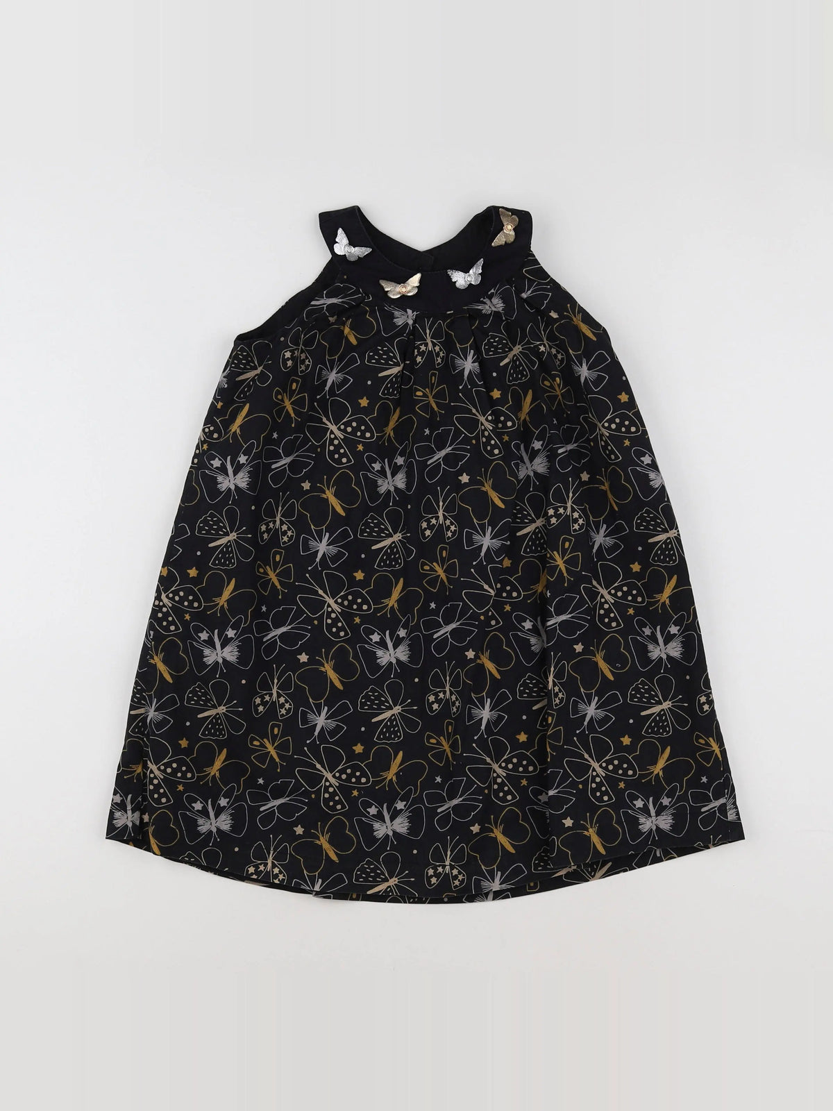 Vertbaudet - robe noir - 6 ans
