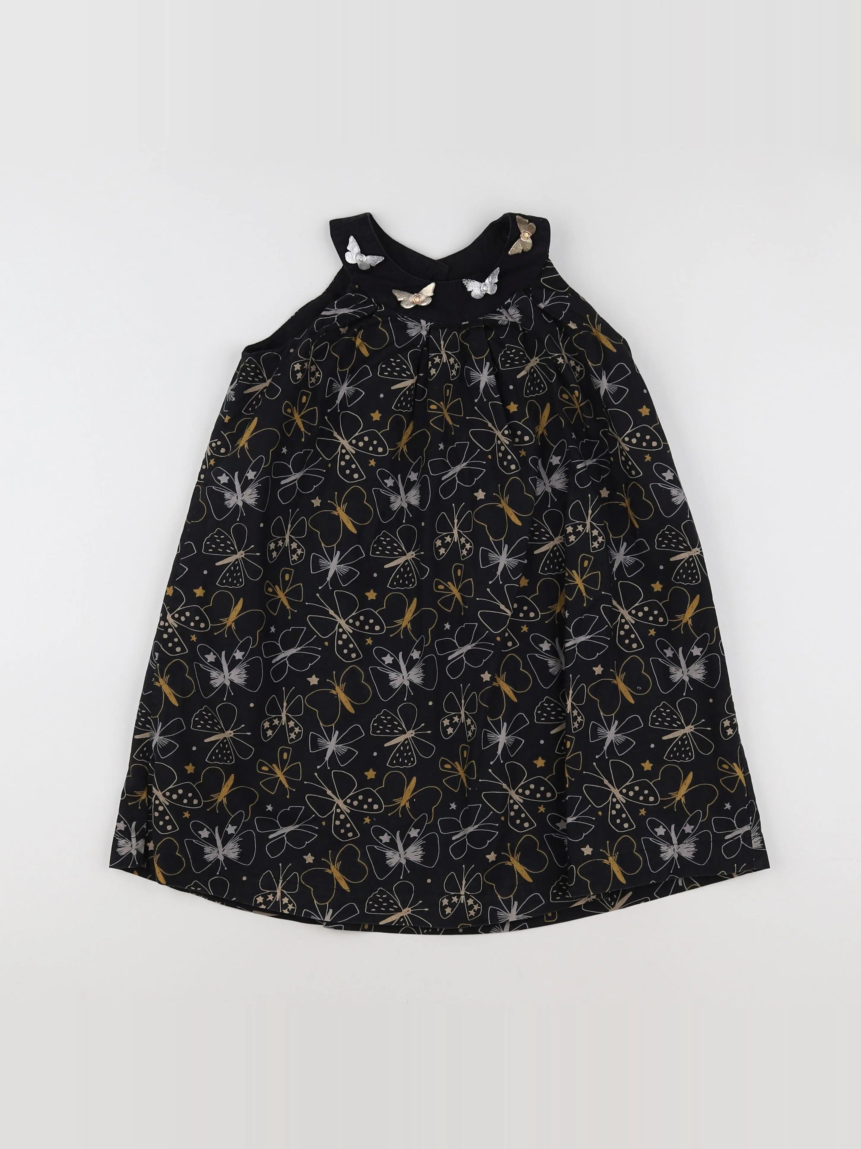 Vertbaudet - robe noir - 6 ans