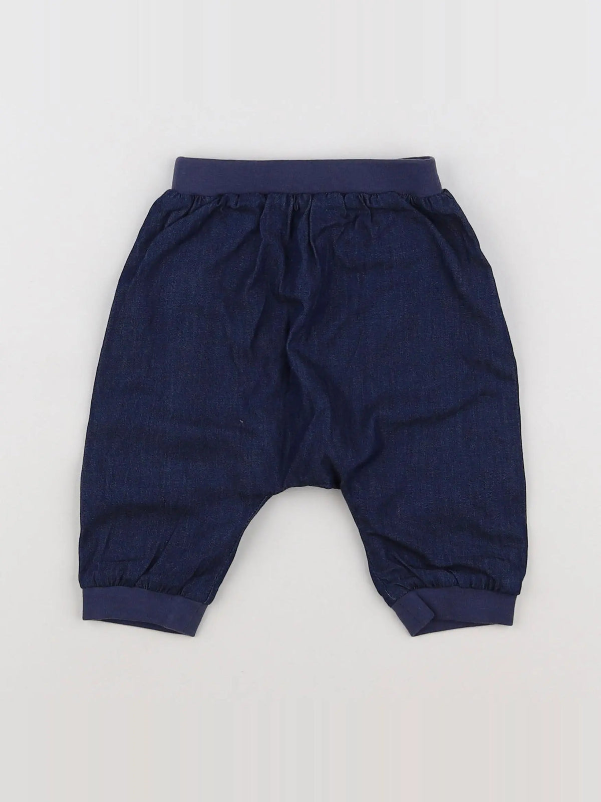 Boutchou - pantalon bleu - 6 mois