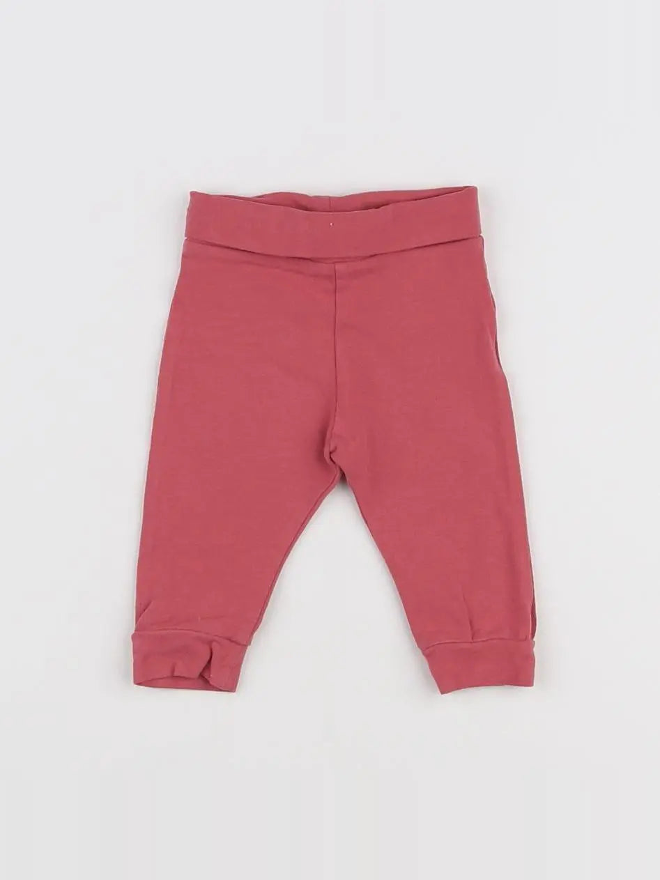Vertbaudet - legging rose - 1 mois