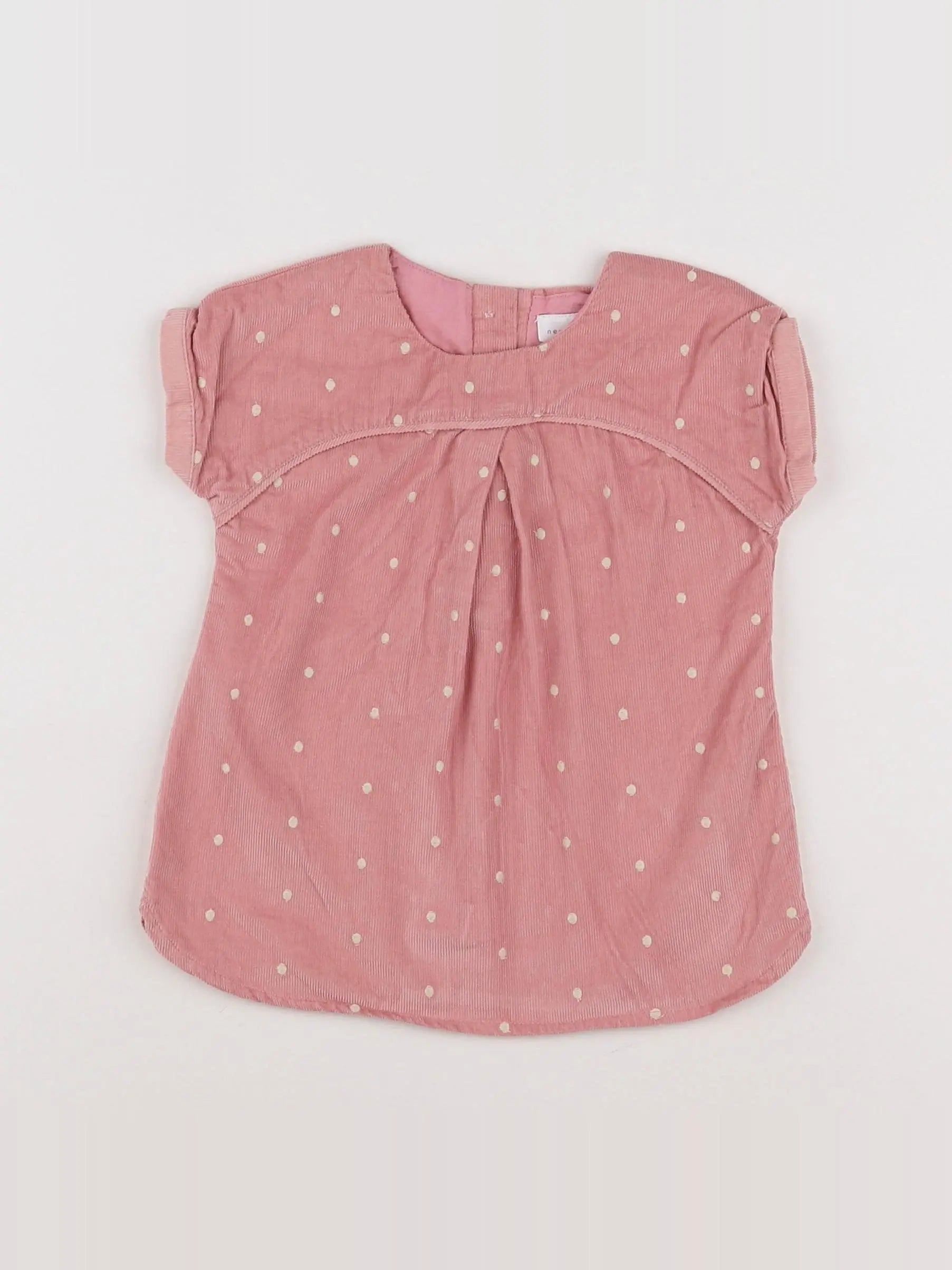 Next - robe rose - 3/6 mois