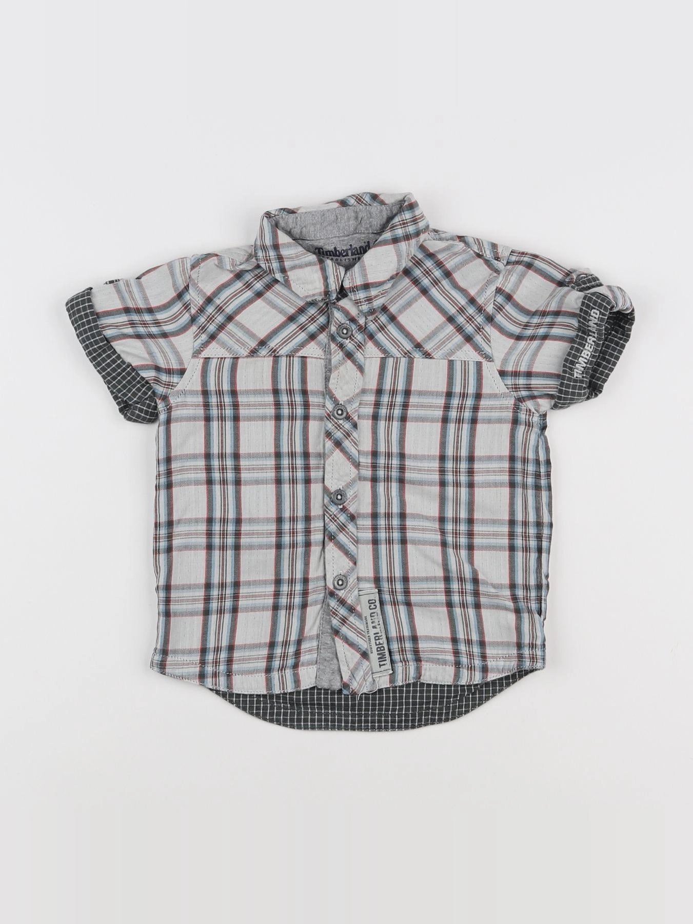 Timberland - chemise multicolore - 12 mois