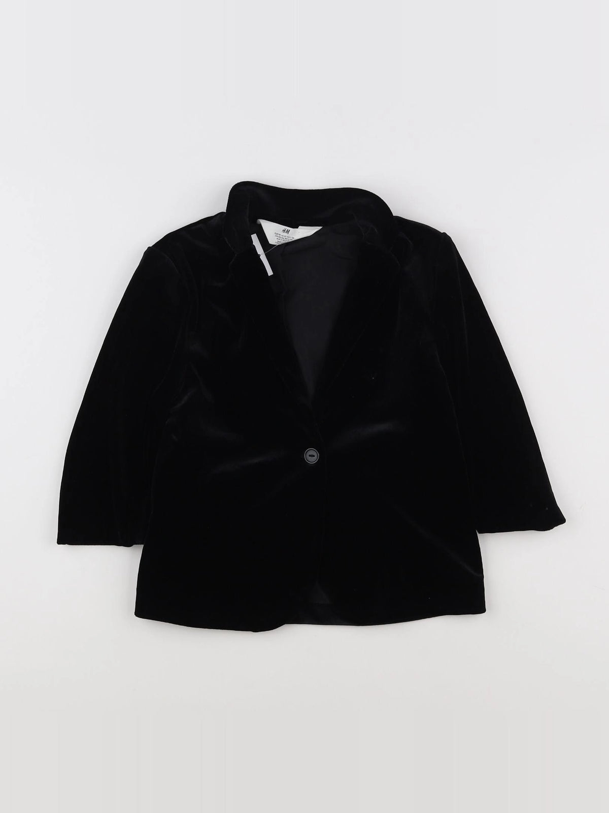 H&M - veste noir (état neuf) - 2/3 ans