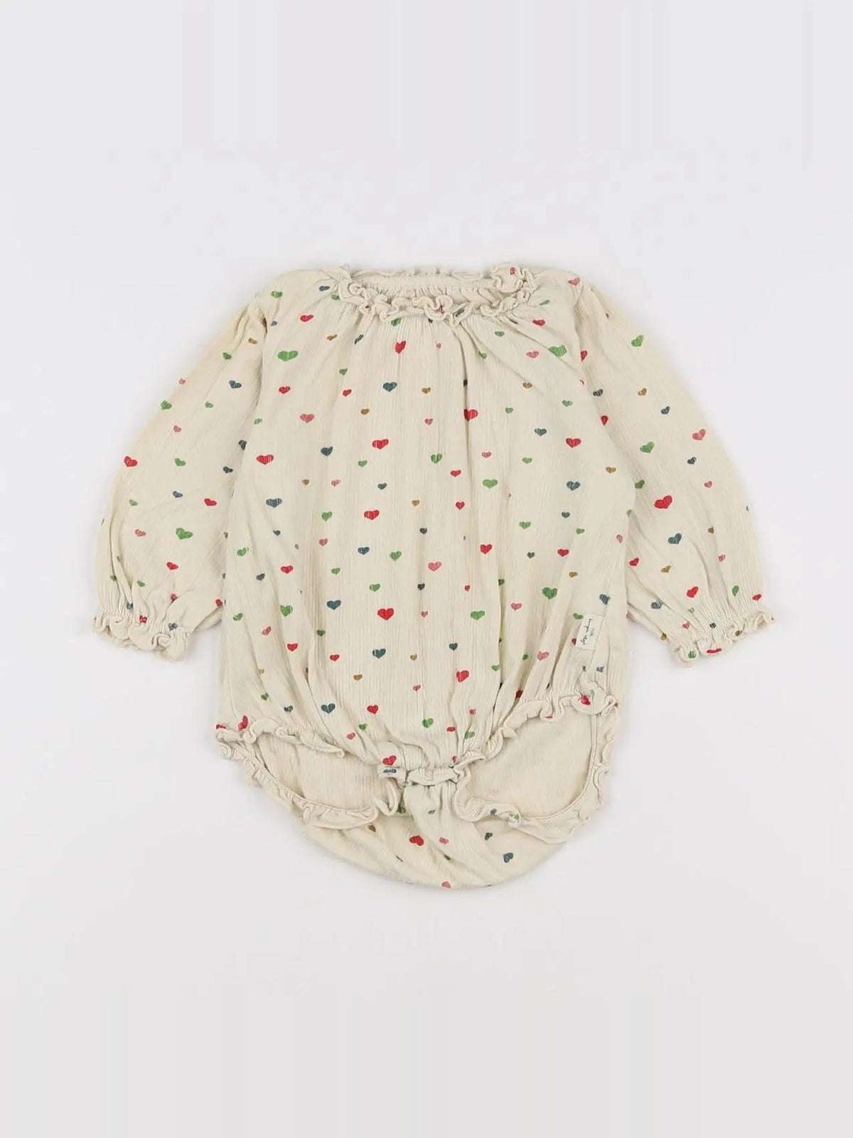 Konges slojd - combinaison beige - 3 mois