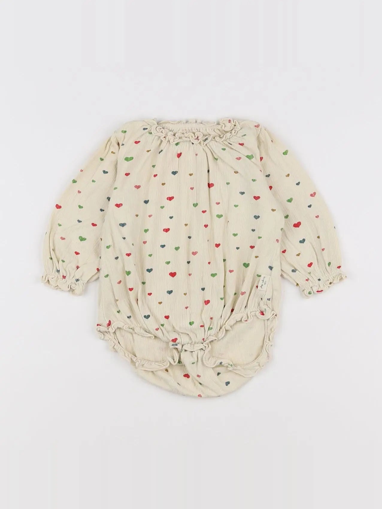 Konges slojd - combinaison beige - 3 mois