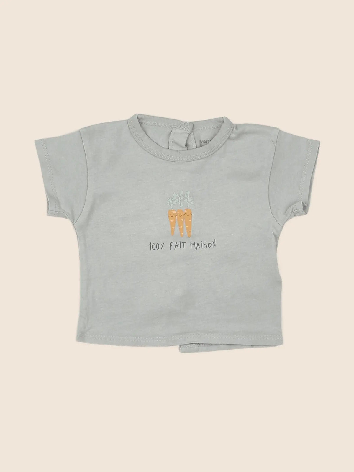 Vertbaudet - tee-shirt vert - 3 mois