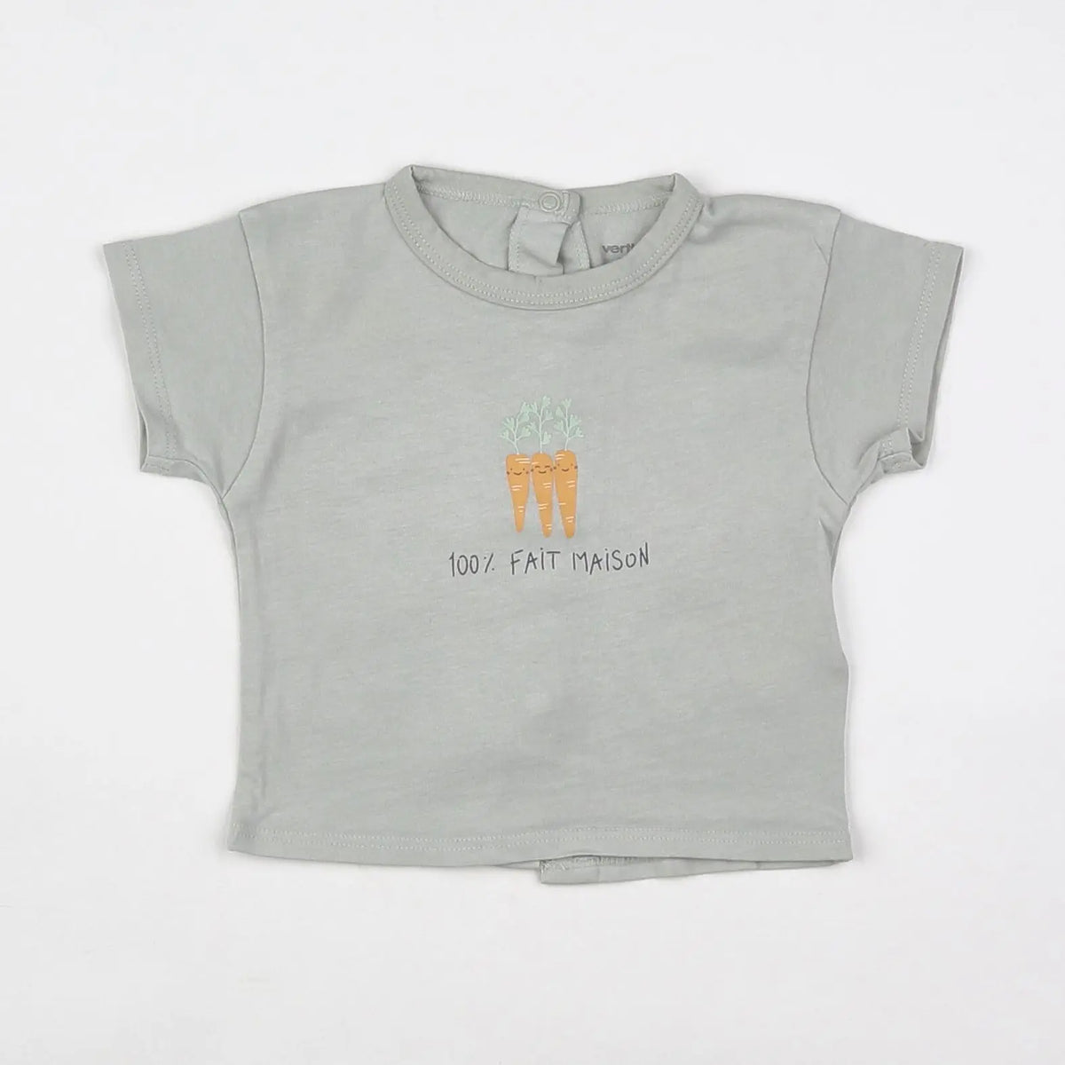 Vertbaudet - tee-shirt vert - 3 mois