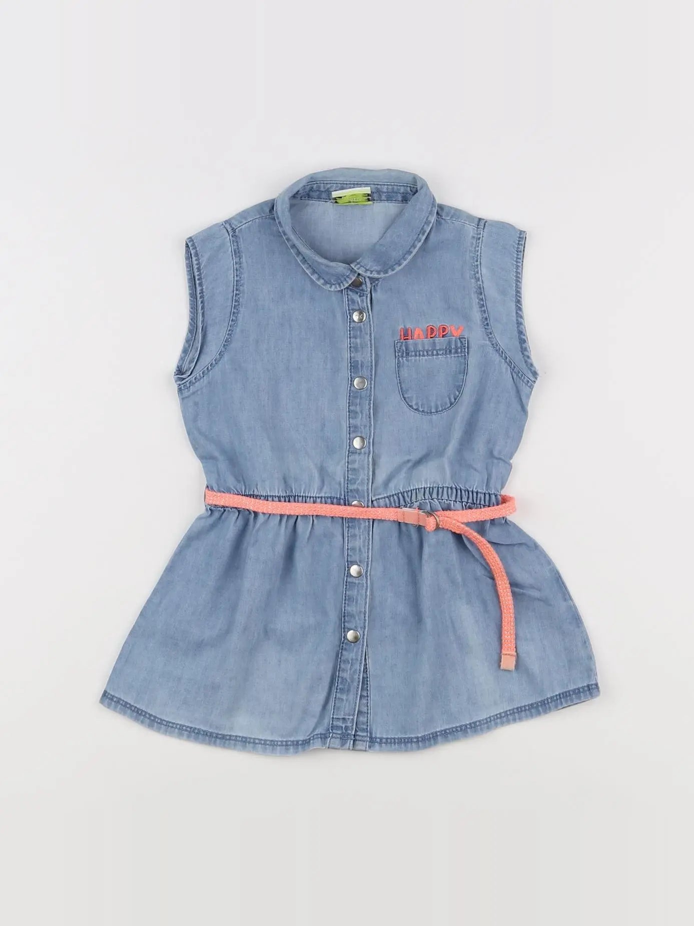Tape à l'oeil - robe bleu - 12 mois