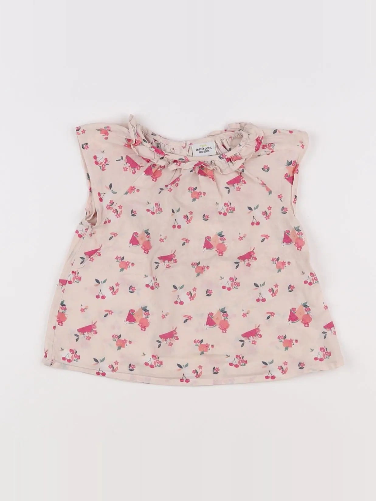 Tape à l'oeil - blouse rose - 18 mois