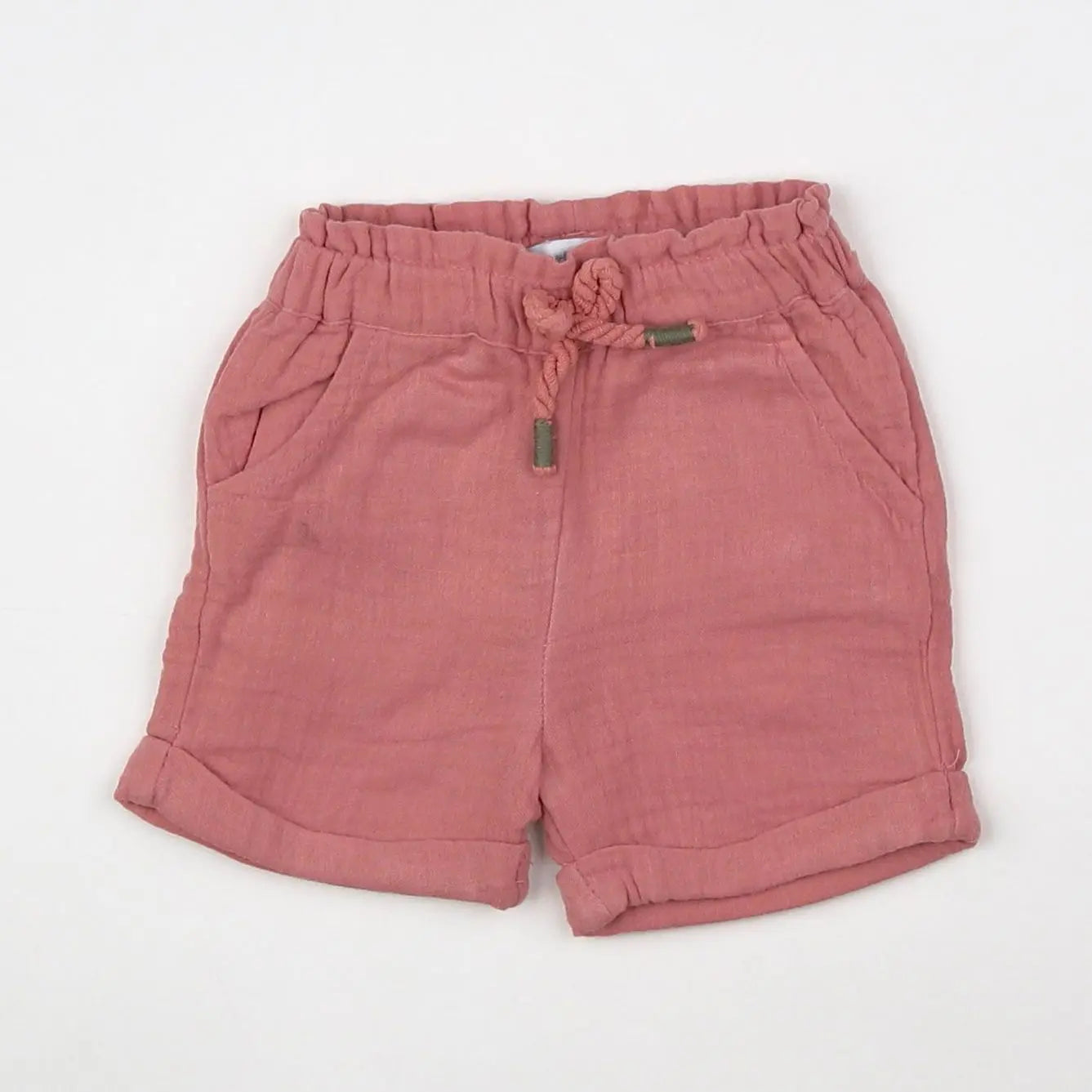 Vertbaudet - short rose - 3 mois