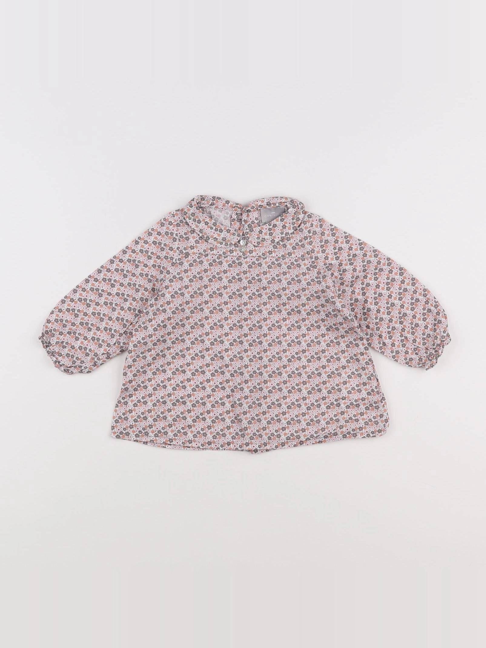 Cyrillus - blouse multicolore - 6 mois
