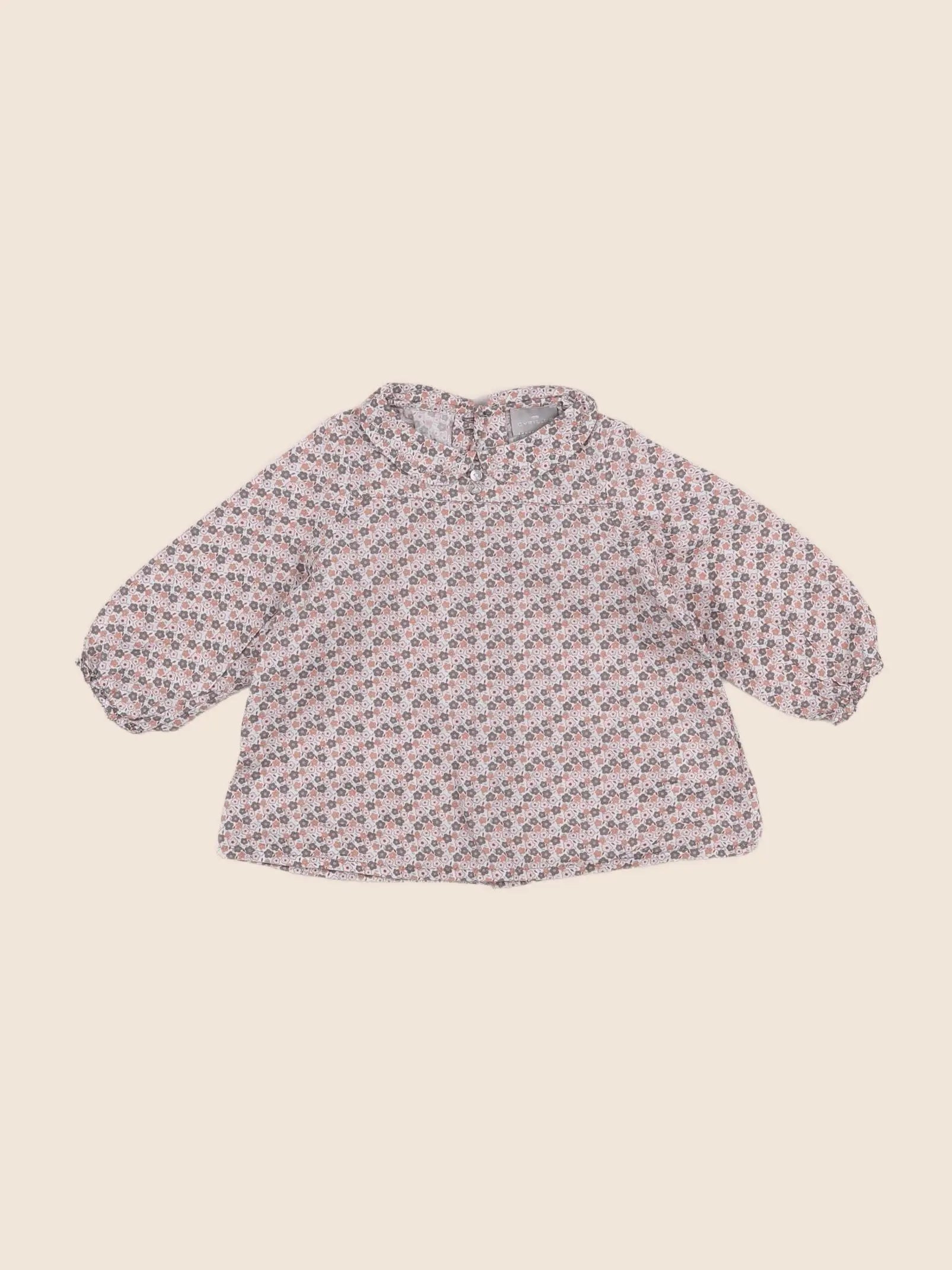 Cyrillus - blouse multicolore - 6 mois