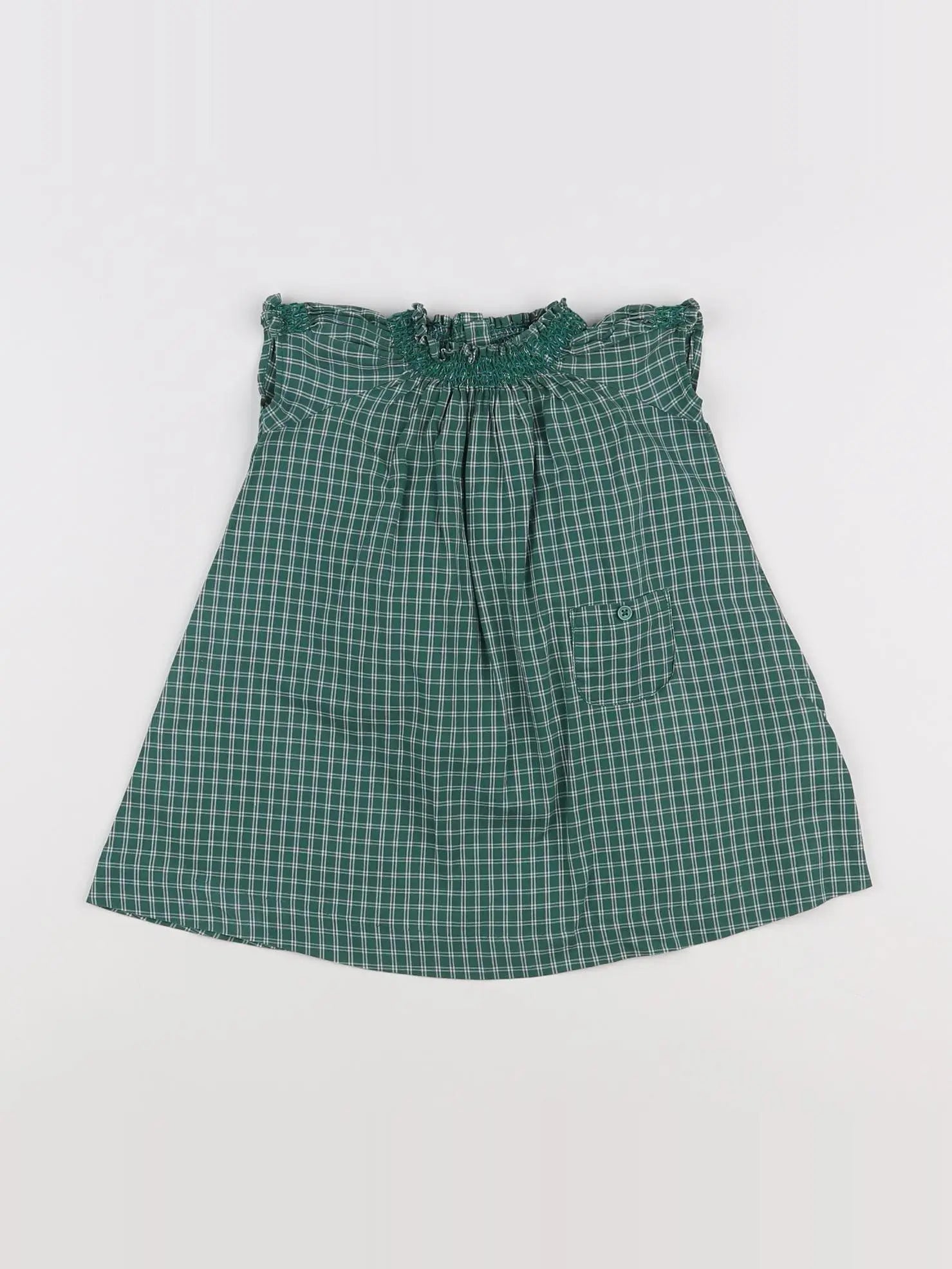 Boutchou - robe vert - 9 mois