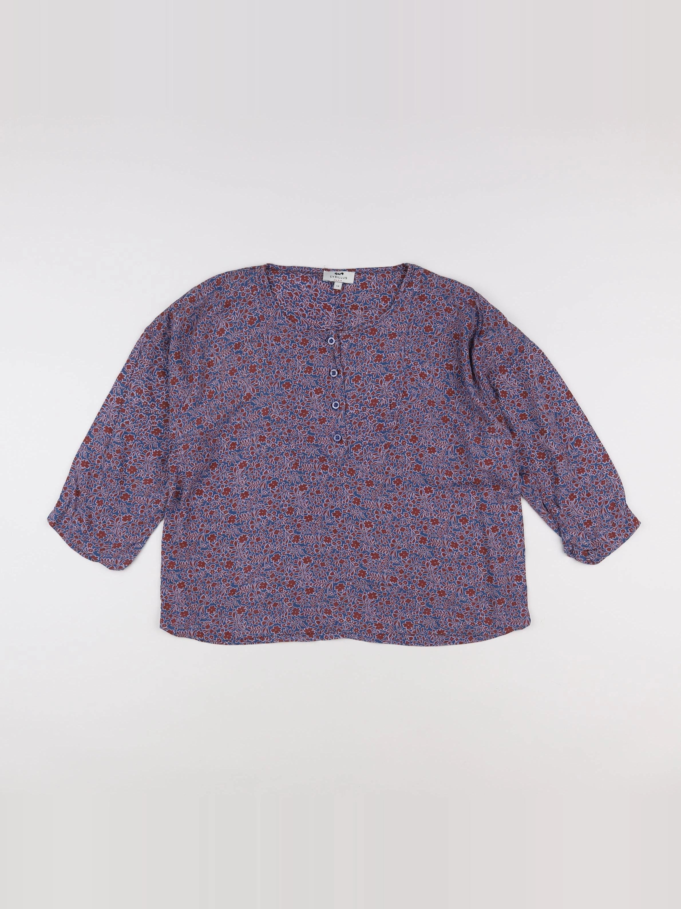 Cyrillus - blouse multicolore - 12 ans