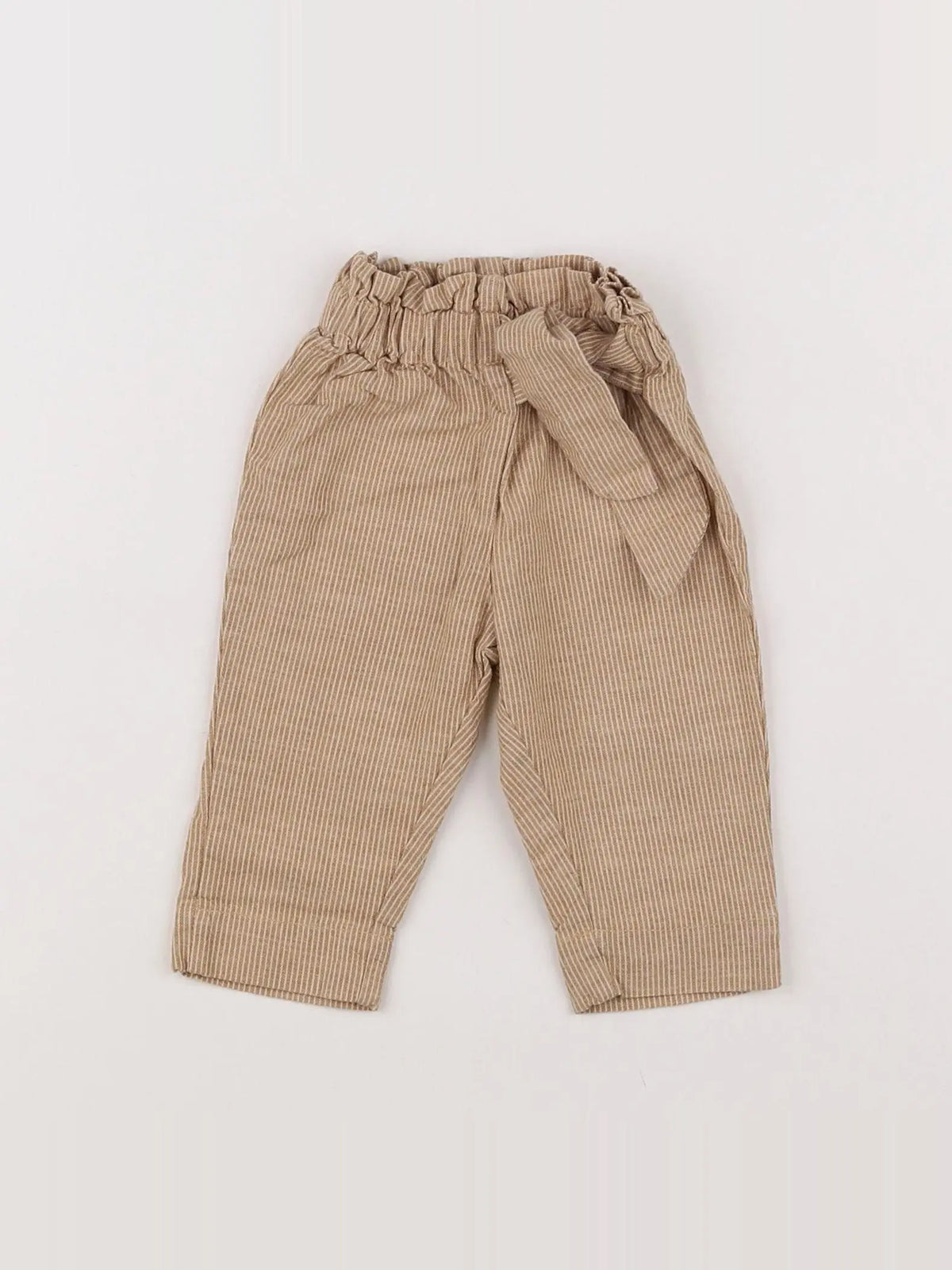 Vertbaudet - pantalon marron - 3 mois
